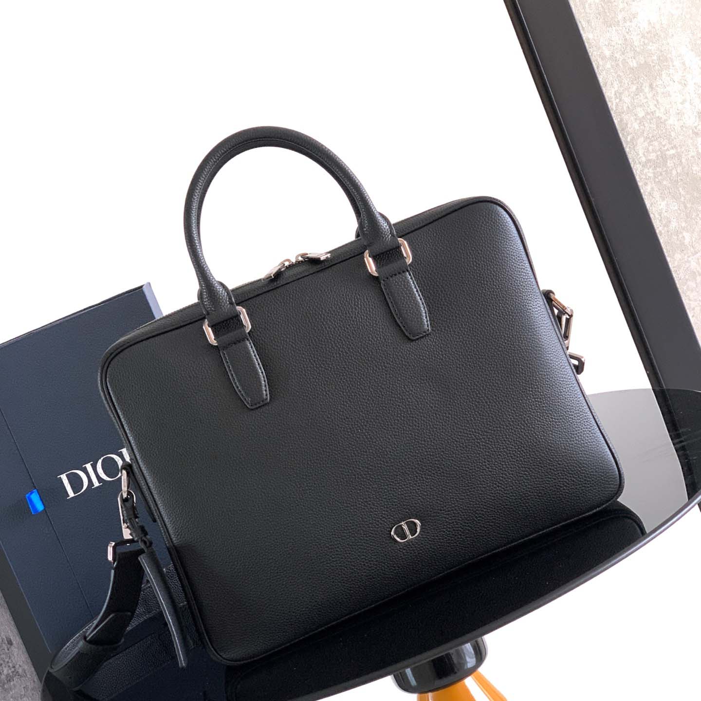 Dior CD Icon A5 Triangle Pouch  - DesignerGu