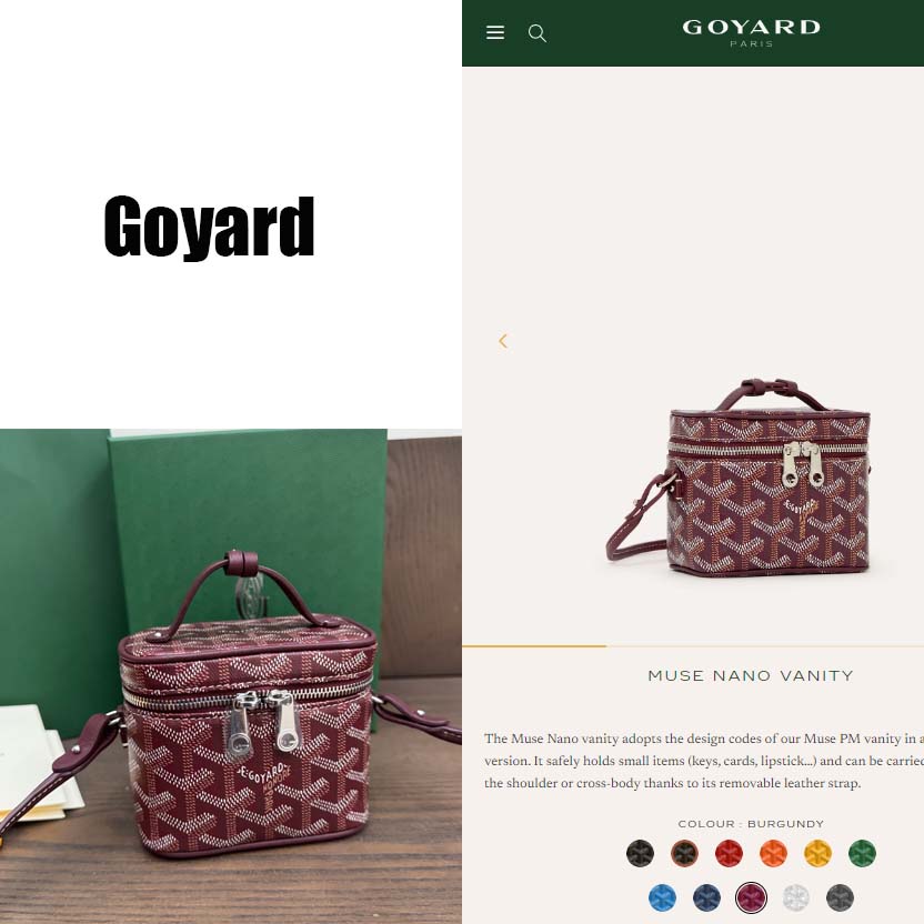 Goyard Muse Nano Vanity - DesignerGu