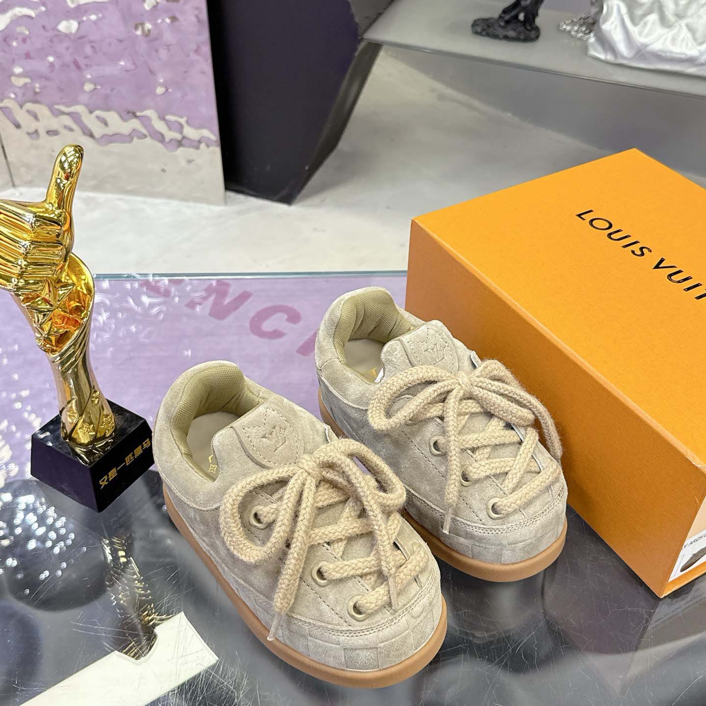 Louis Vuitton LV Yeti Lace Up Shoe   1AIJDZ - DesignerGu