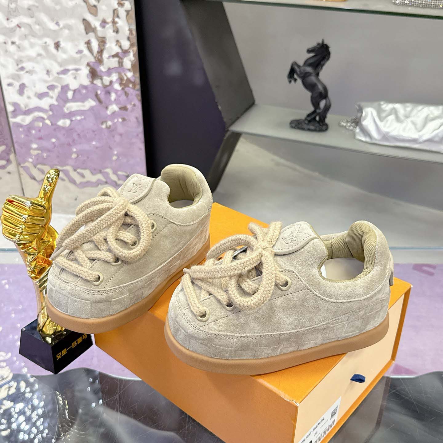 Louis Vuitton LV Yeti Lace Up Shoe   1AIJDZ - DesignerGu