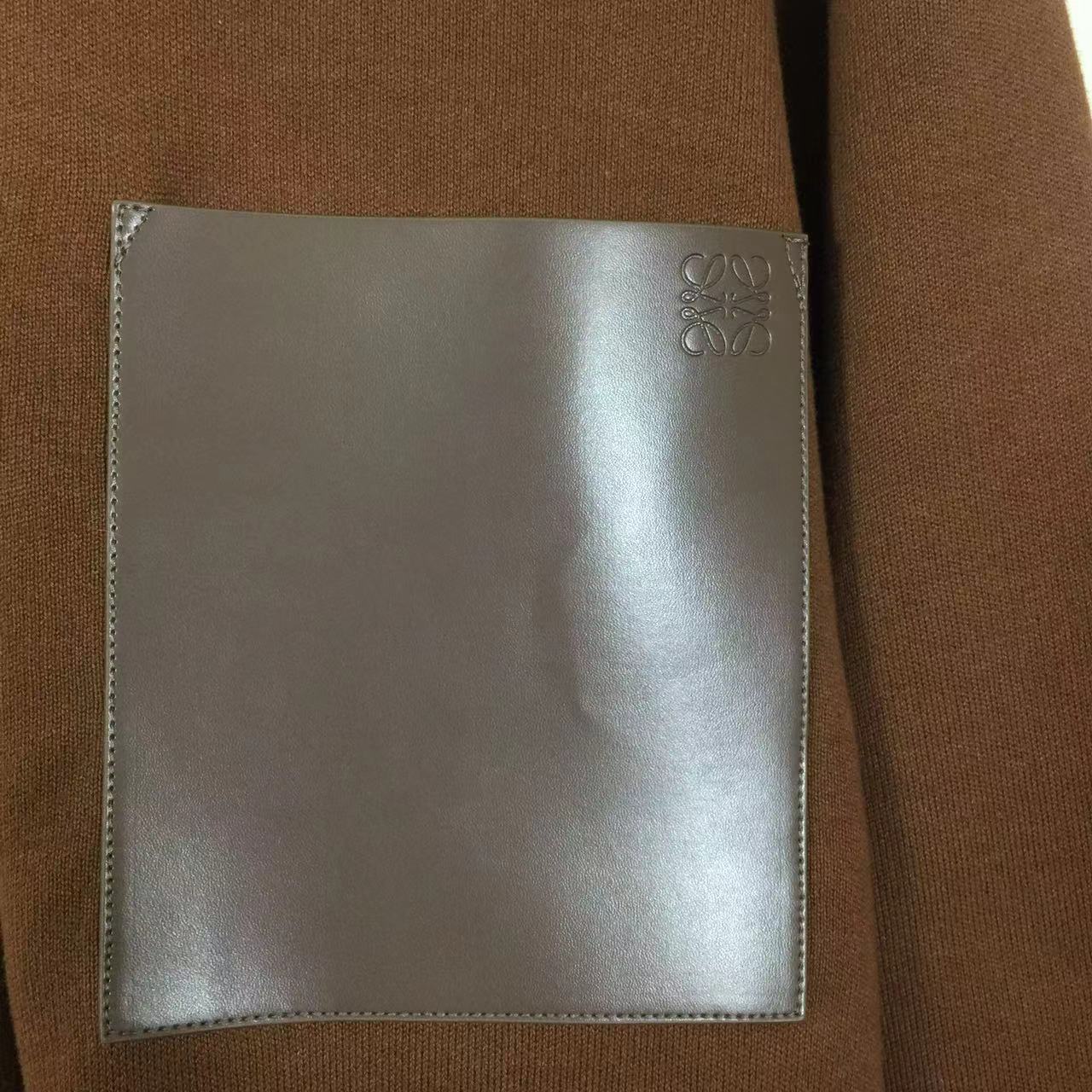 Loewe Zip-up Hoodie In Wool - DesignerGu