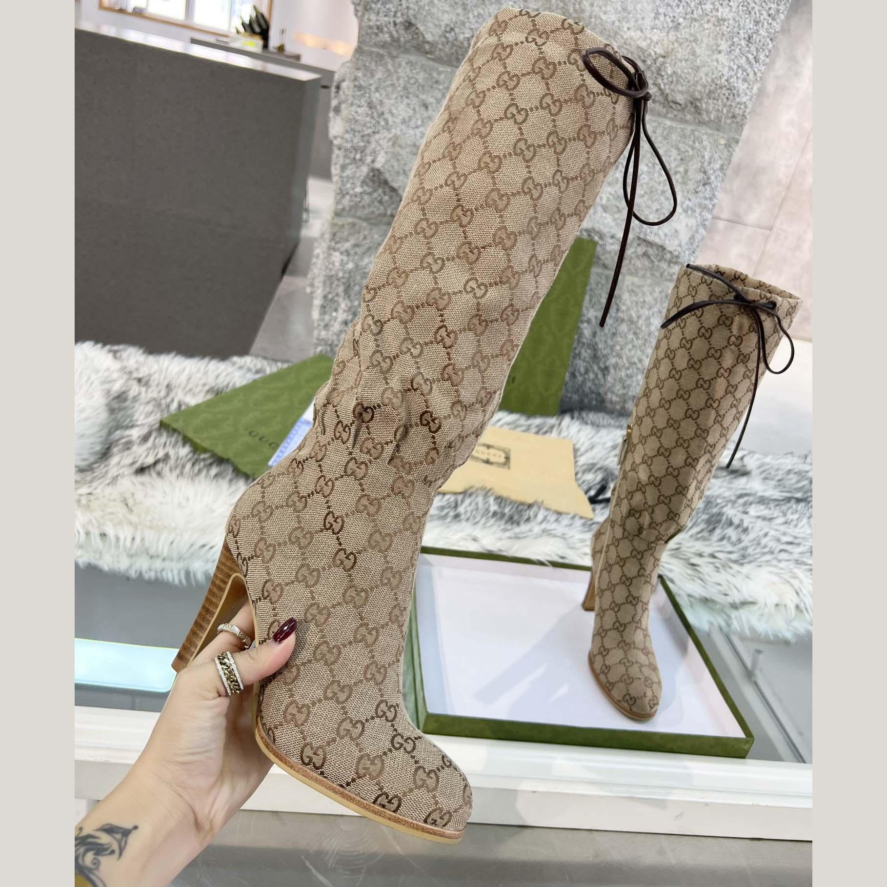 Gucci Knee High Boots - DesignerGu