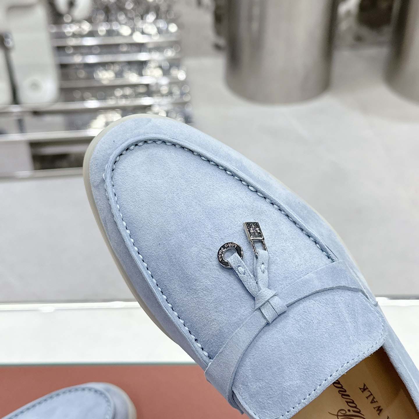 Loro Piana Summer Charms Walk loafers - DesignerGu