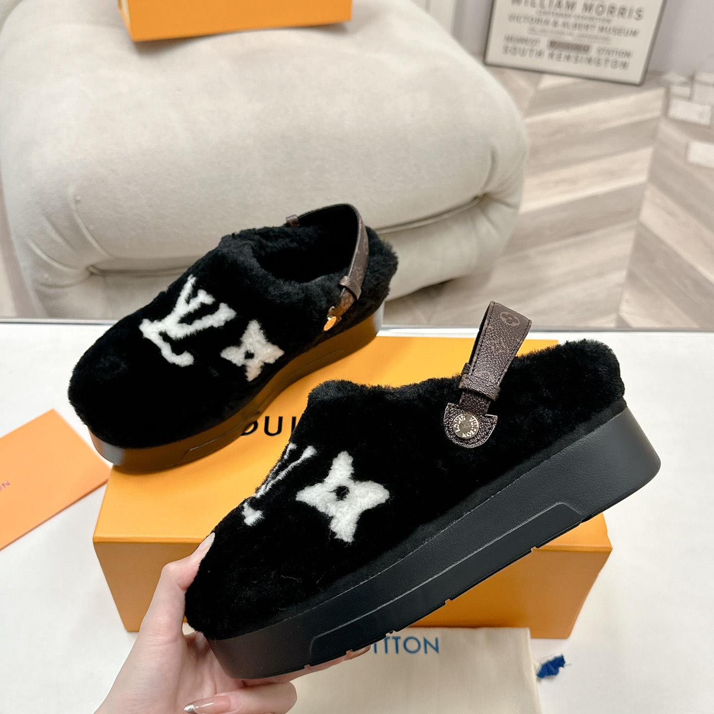 Louis Vuitton Aspen Platform Closed Mule  - DesignerGu