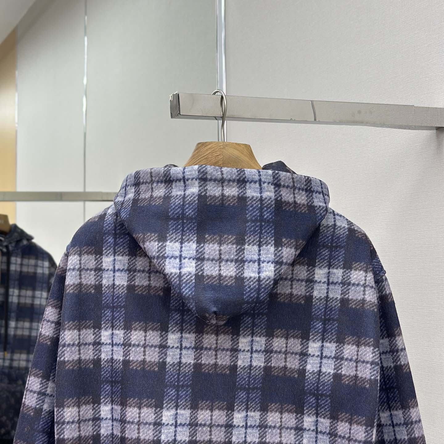 Louis Vuitton Monogram Faded Plaid Hoodie  - DesignerGu