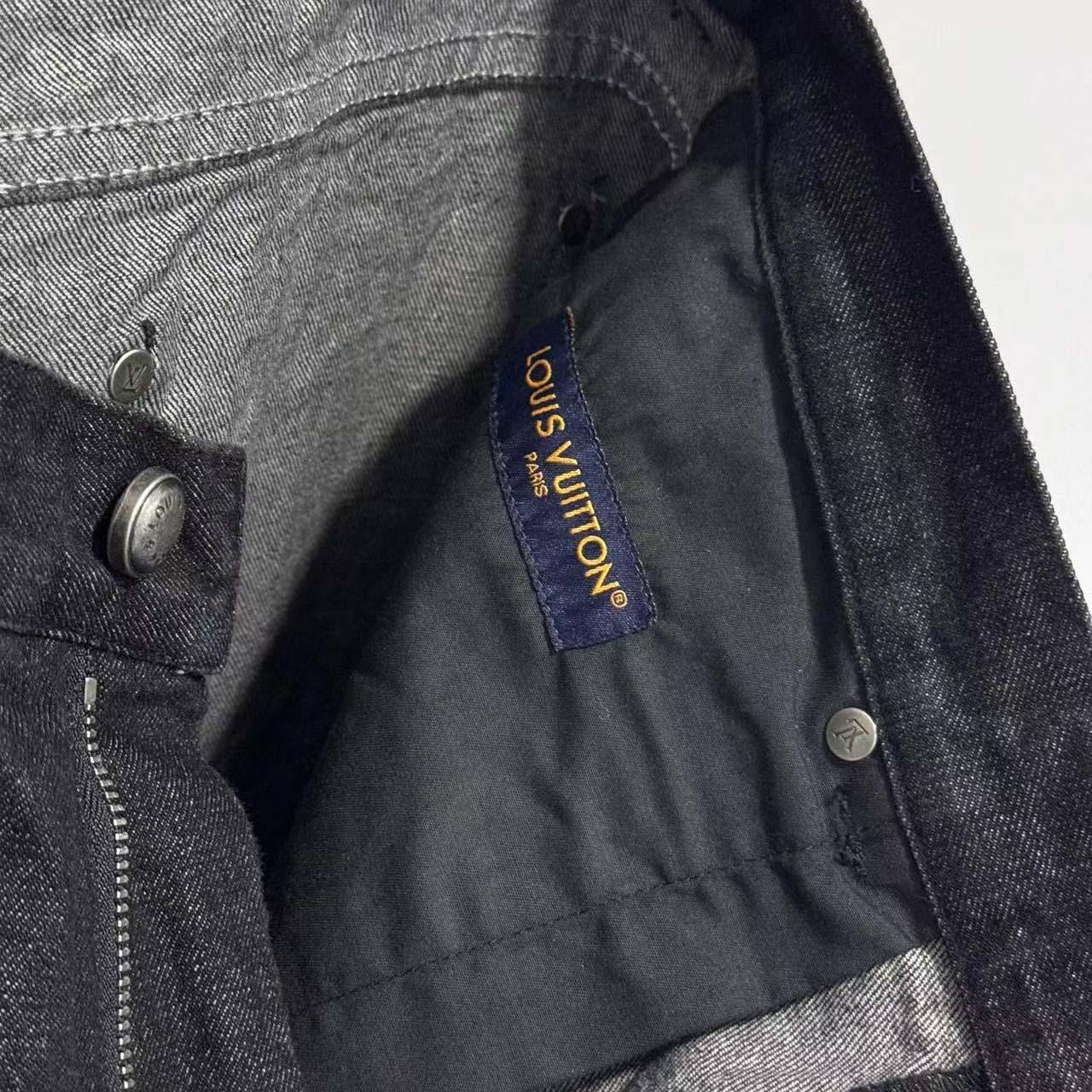 Louis Vuitton Monogram Destroy Denim Pants - DesignerGu