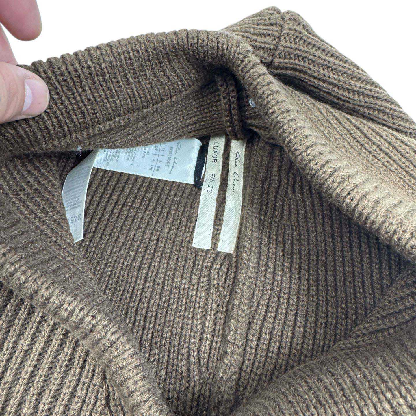 Rick Owens Concordians Cashmere Hood - DesignerGu