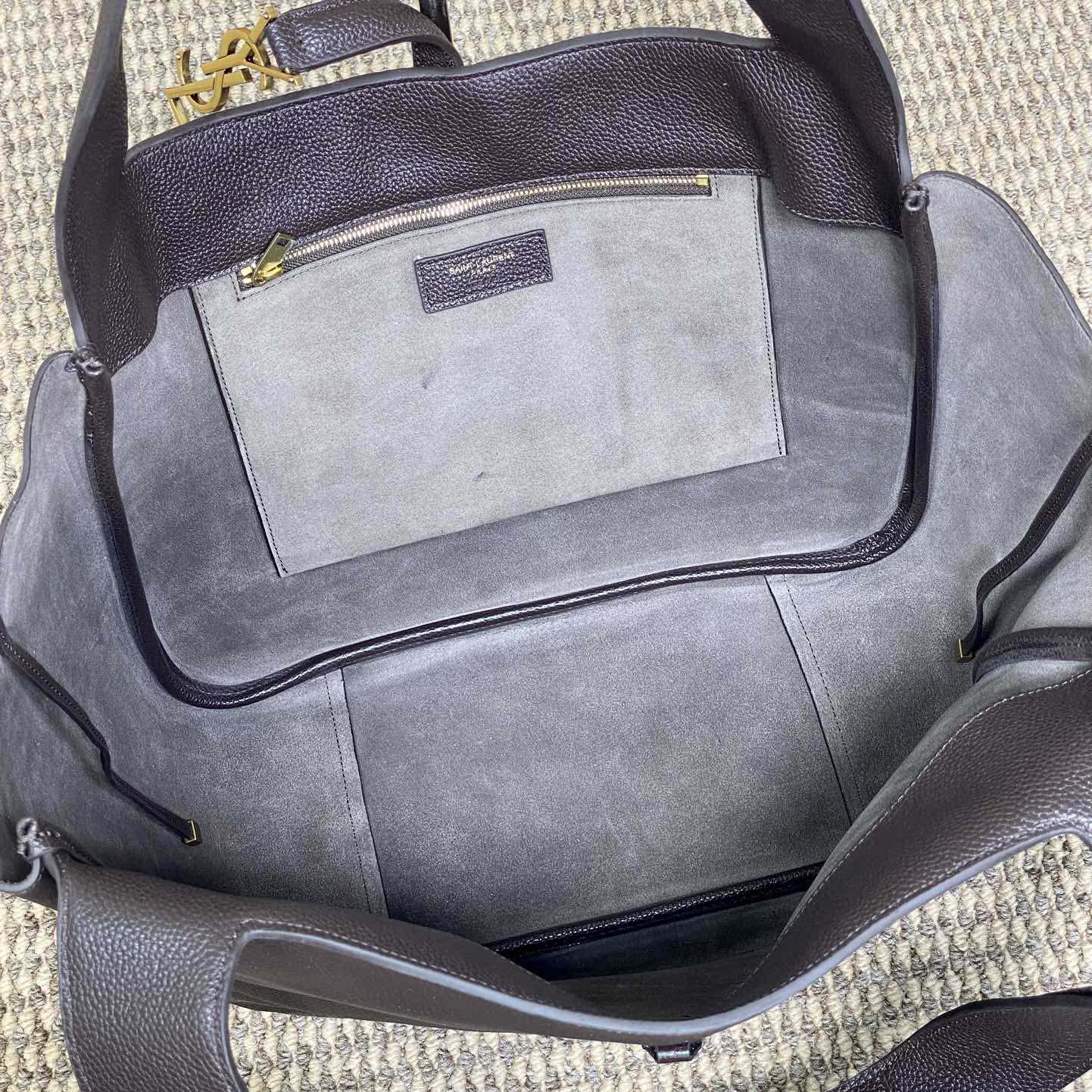 Saint Laurent LE 5 À 7 Bea In Grained Leather - DesignerGu