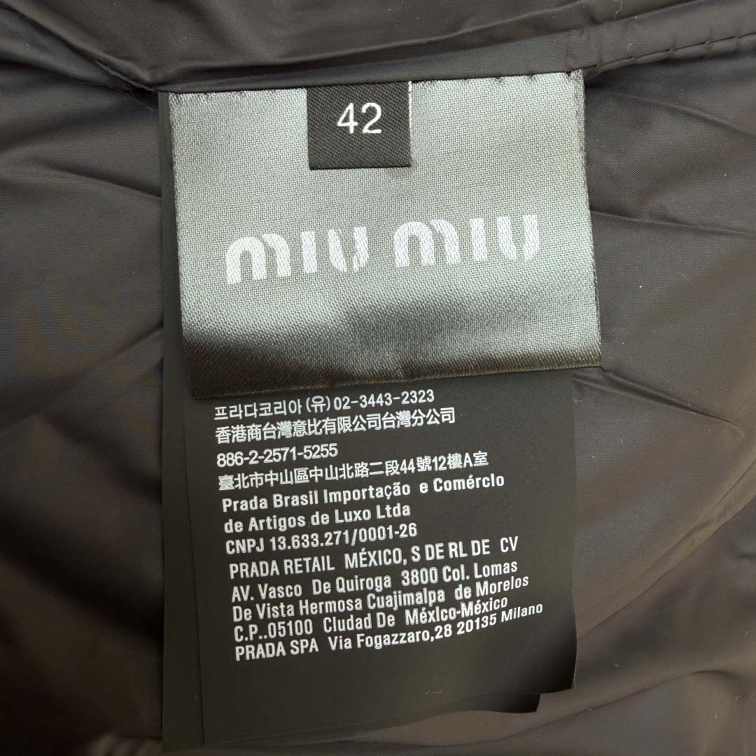 Miu Miu Fleece Down Jacket - DesignerGu