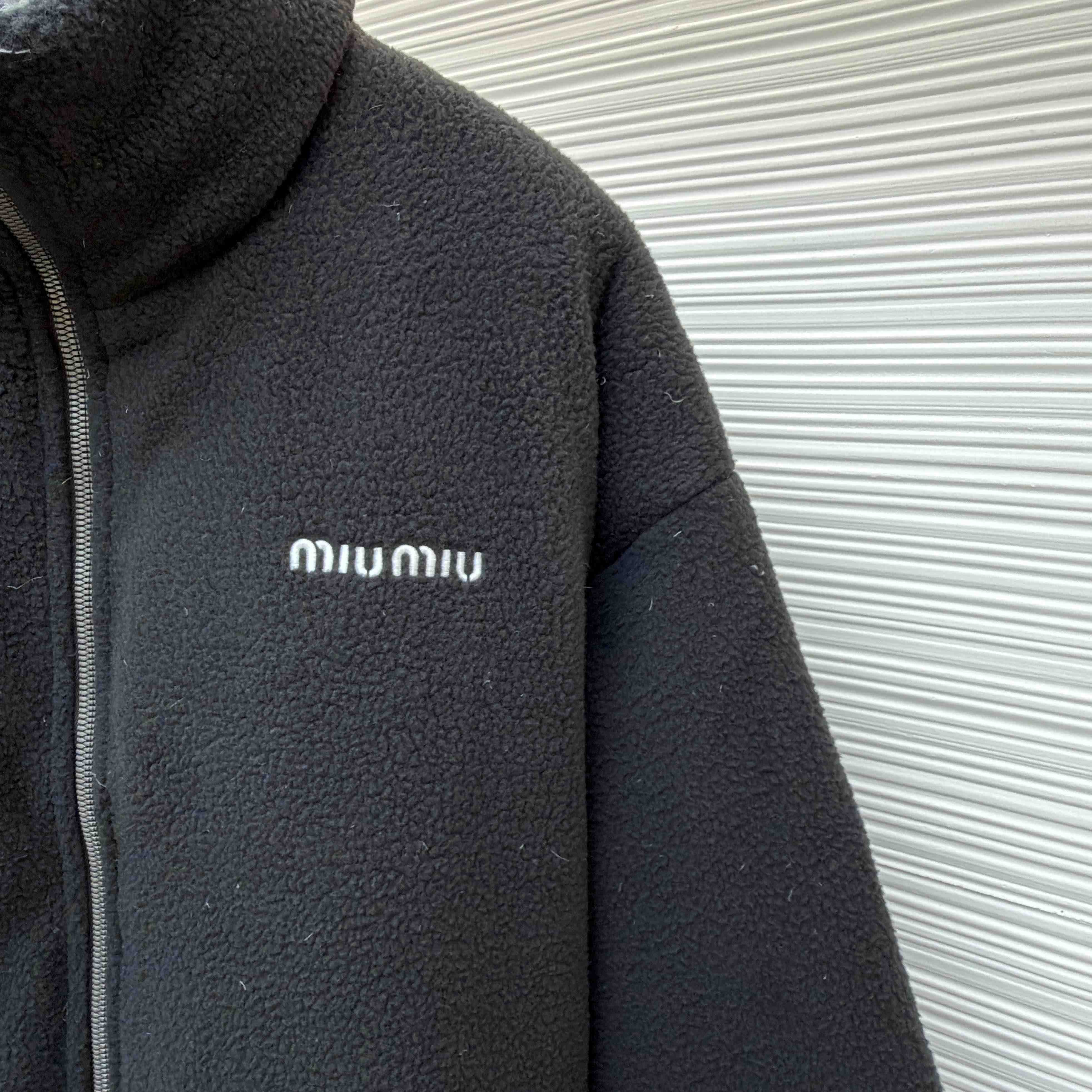 Miu Miu Fleece Down Jacket - DesignerGu