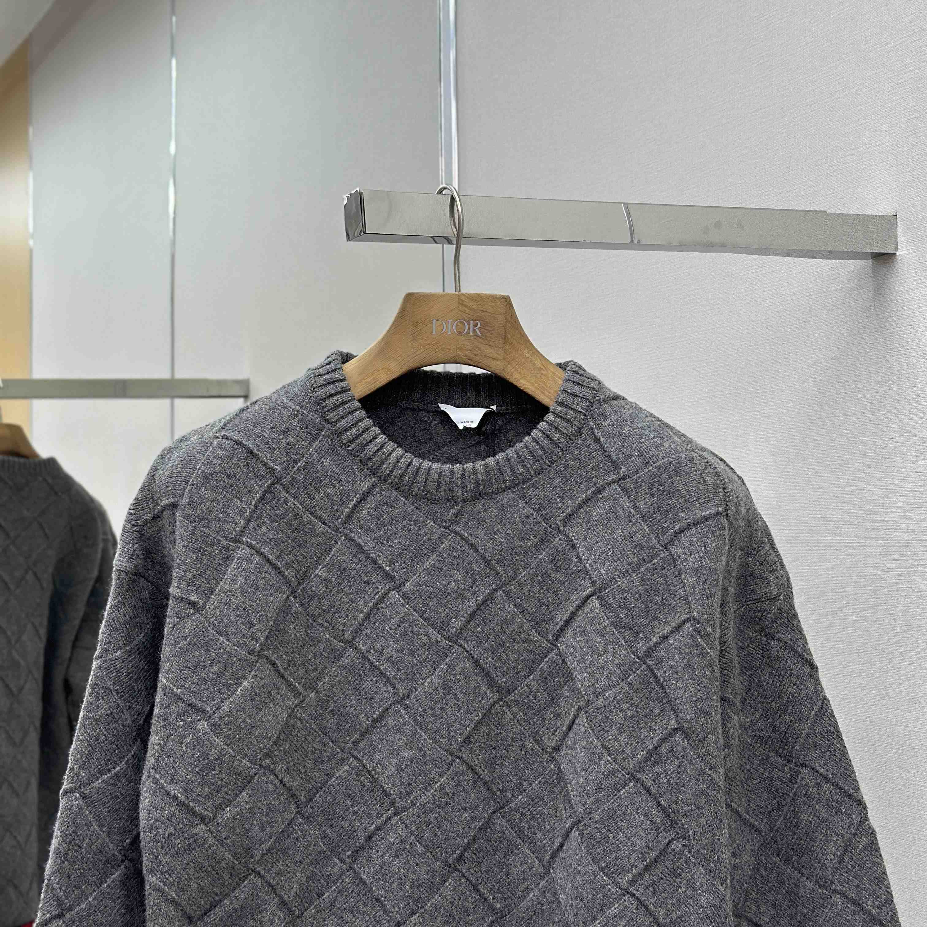 Bottega Veneta Wool Intrecciato 3D Knit Sweater - DesignerGu