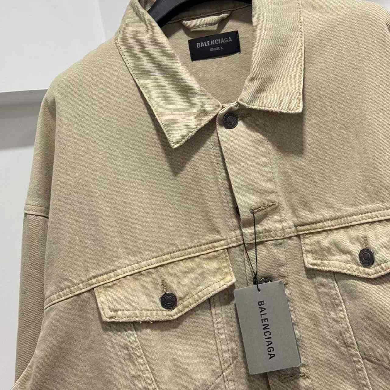 Balenciaga Oversized Denim Jacket - DesignerGu