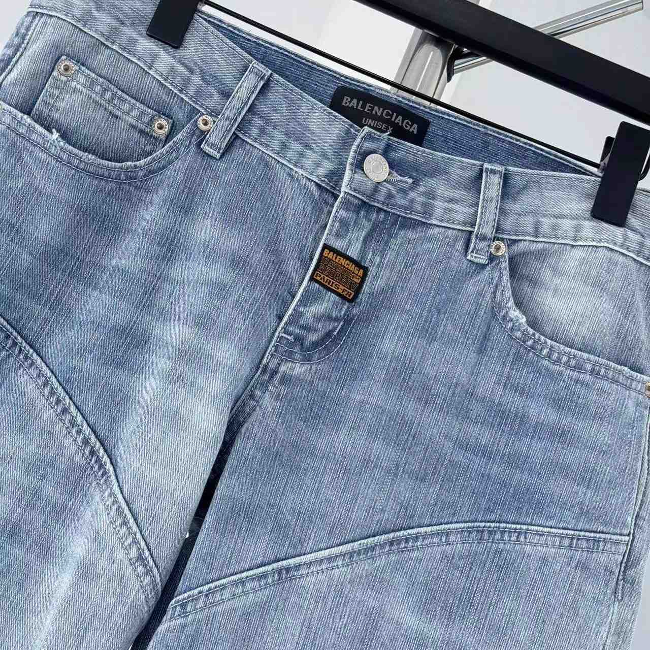 Balenciaga Fitted Low Rise Bootcut Jeans - DesignerGu