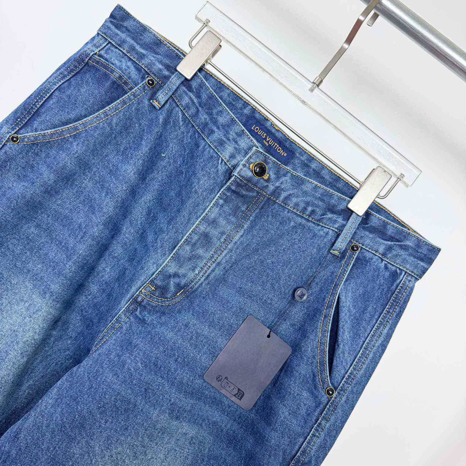 Louis Vuitton Monogram Denim Workwear Pants - DesignerGu