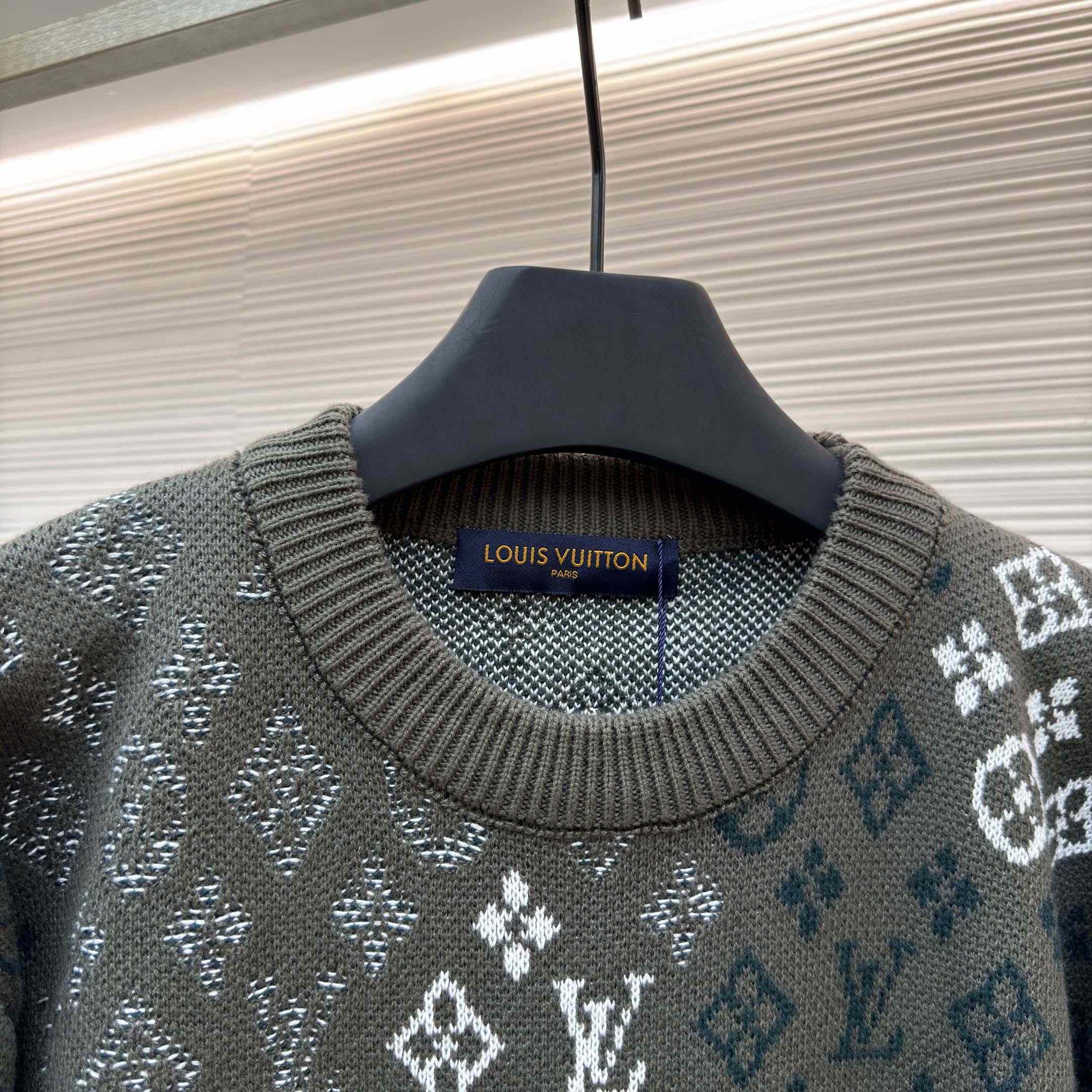 Louis Vuitton Monogram Sweater - DesignerGu