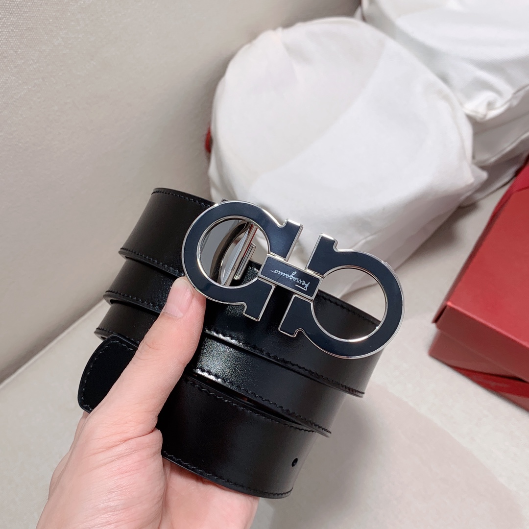 Ferragamo Leather Belt - DesignerGu