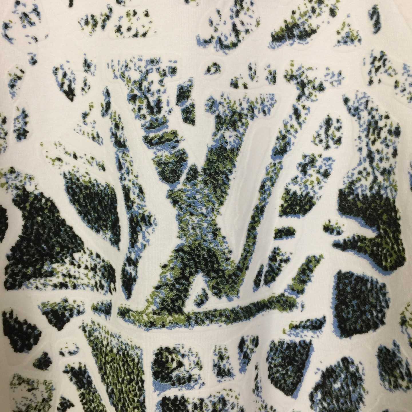 Louis Vuitton Velvet Jacquard Short-Sleeved T-Shirt - DesignerGu