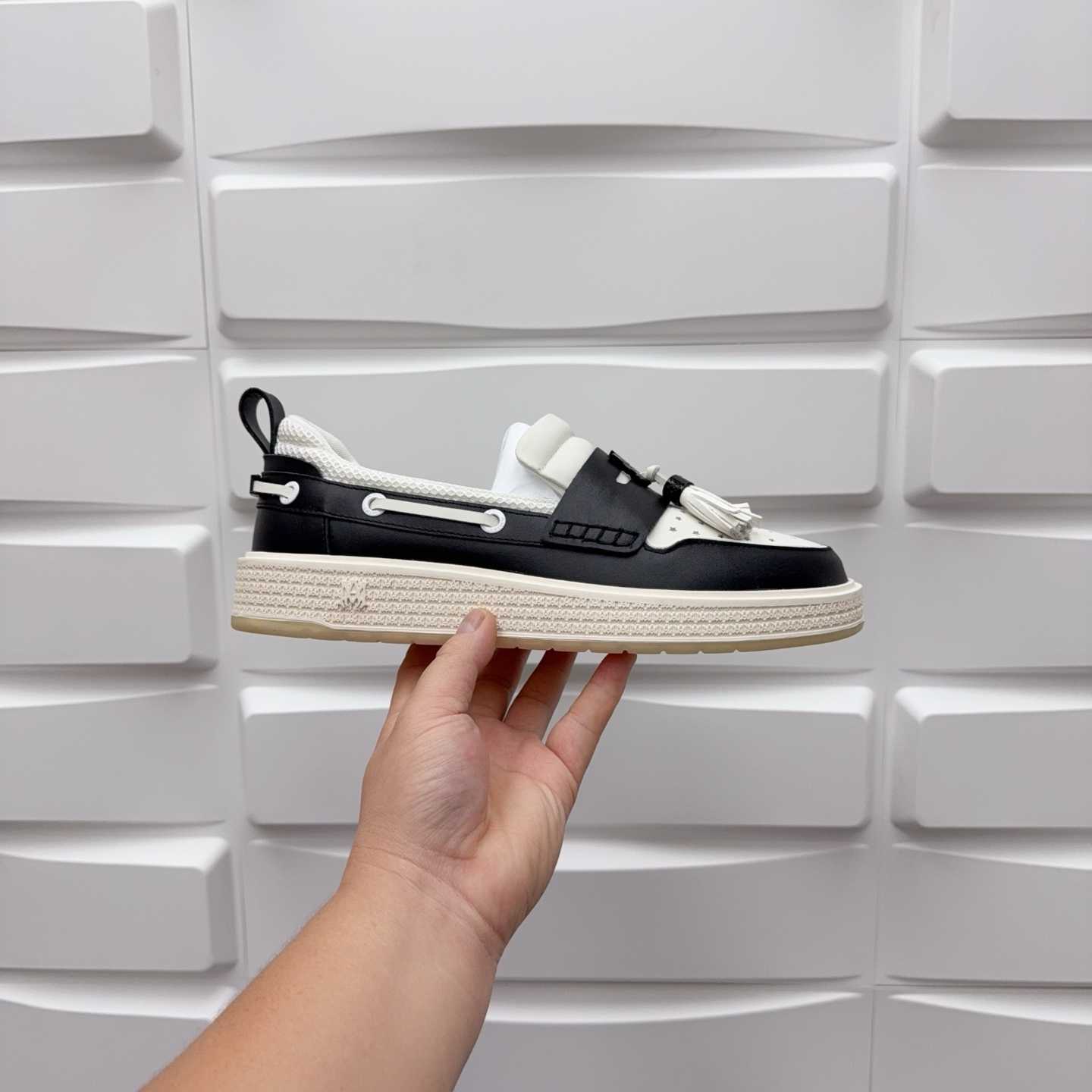 Amiri Men's Black Loafers Leather - DesignerGu