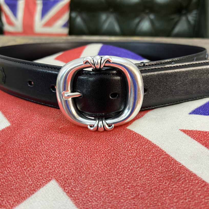 Chrome Hearts Leather Belt   - DesignerGu