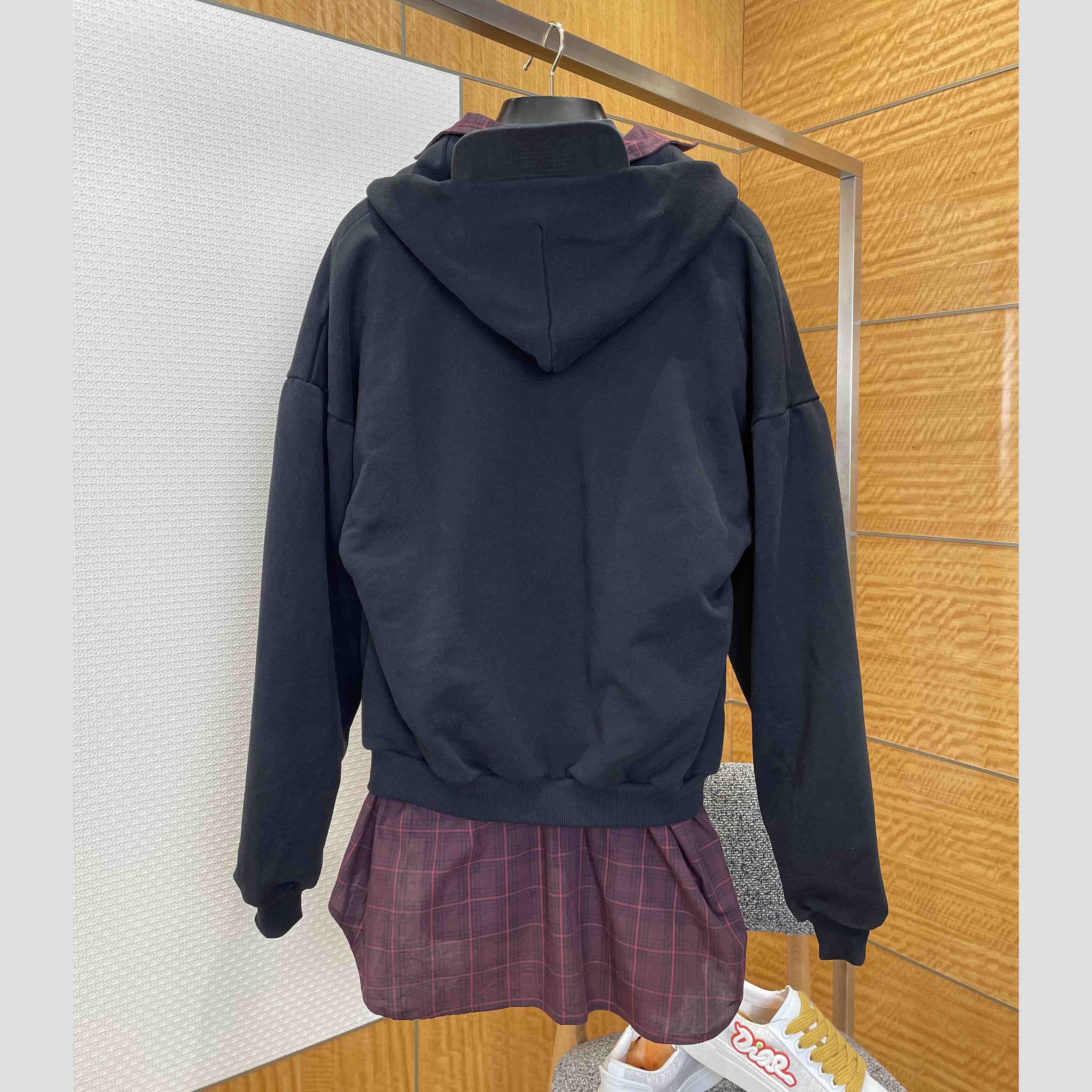 Balenciaga Unity Sports Icon Layered Oversized Hoodie - DesignerGu