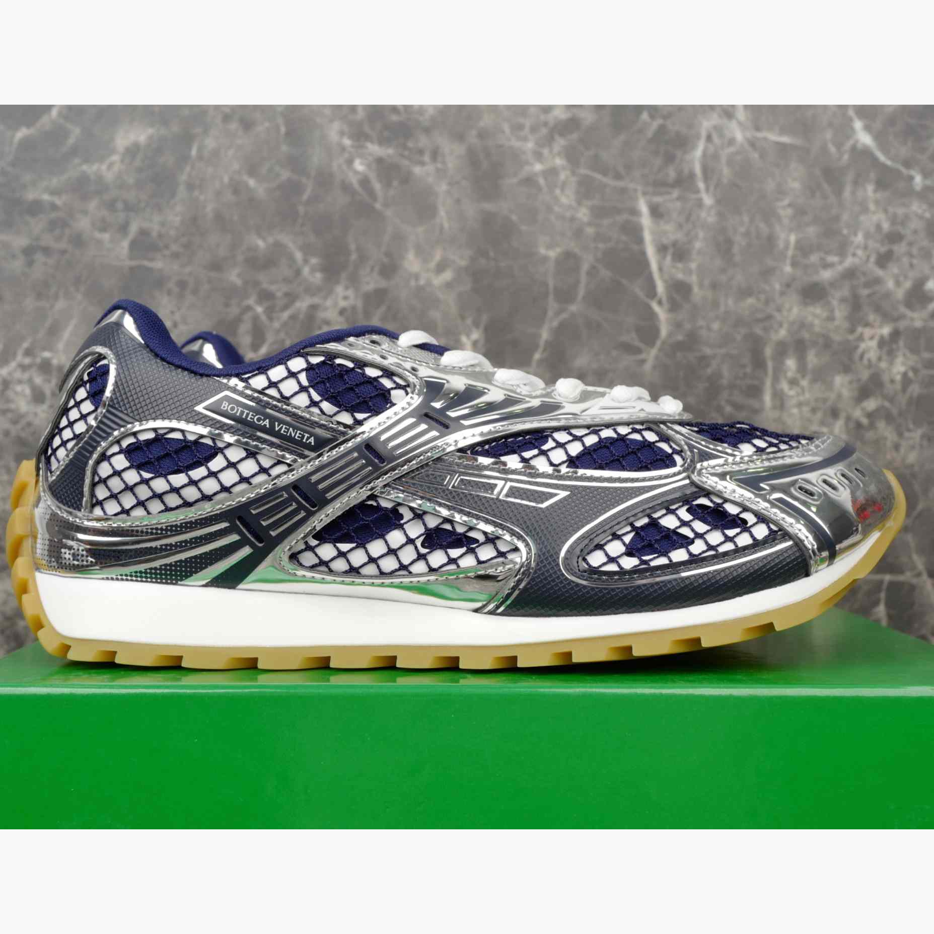 Bottega Veneta Orbit  Sneaker - DesignerGu