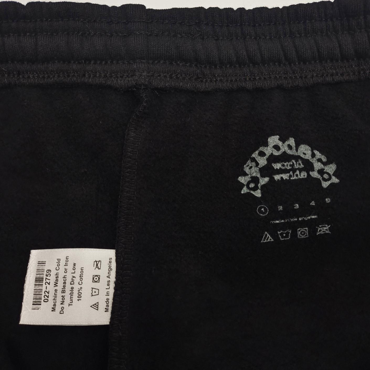 Sp5der Souvenir Sweatpants 'Black' - DesignerGu
