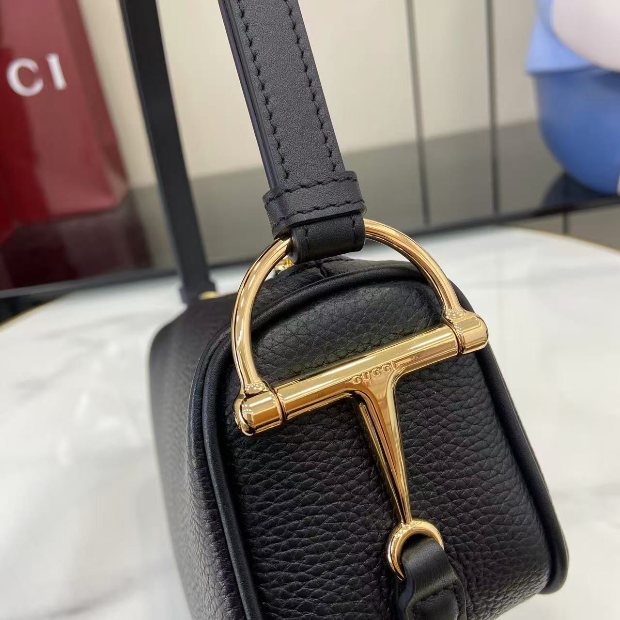 Gucci Half Horsebit Mini Bag - DesignerGu