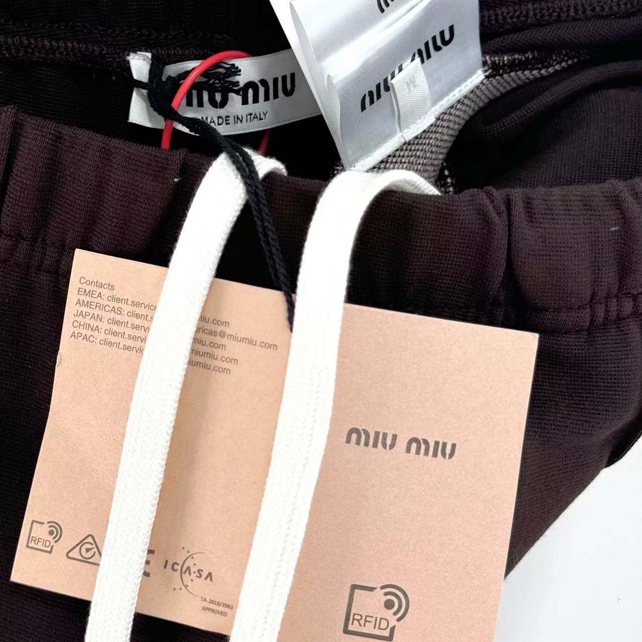 Miu Miu Jersey Pants - DesignerGu