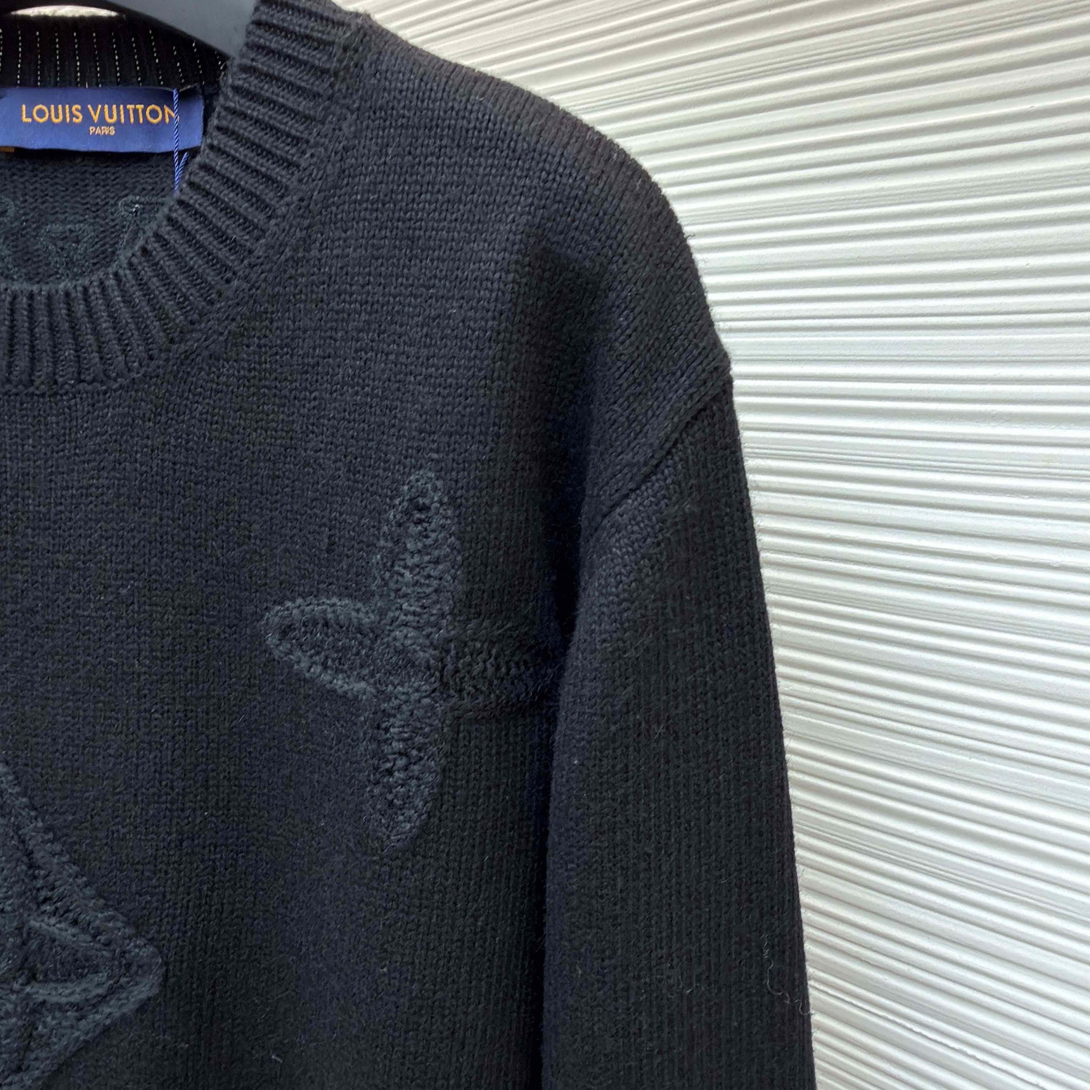 Louis Vuitton Embellished Knitted Crewneck  - DesignerGu