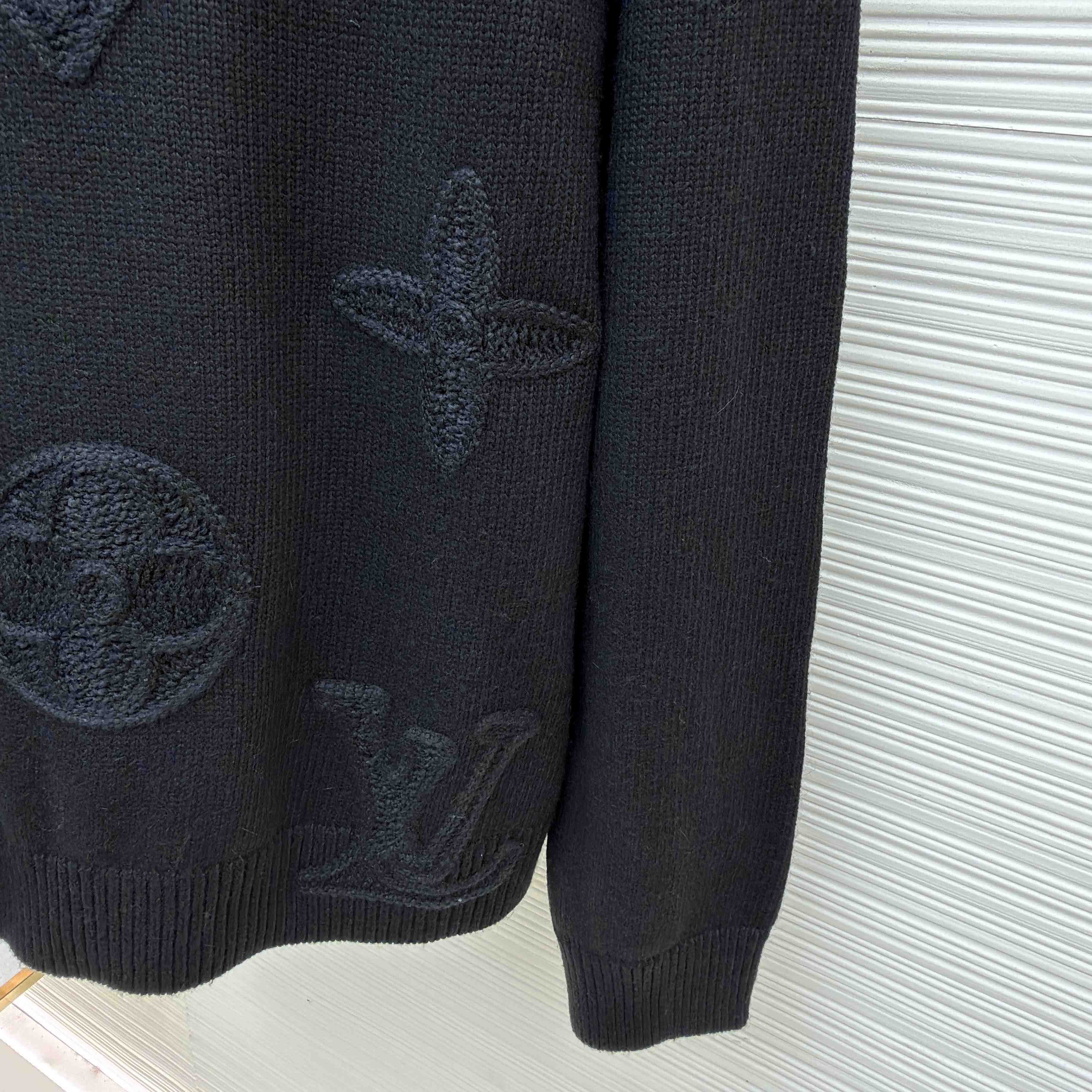 Louis Vuitton Embellished Knitted Crewneck  - DesignerGu