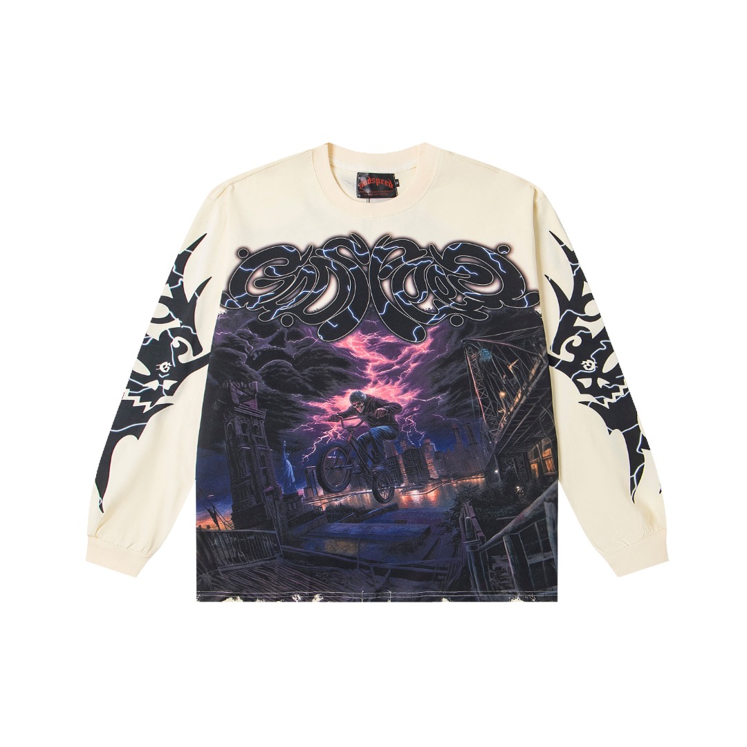 Godspeed B.M.X LS Long-sleeve T-shirt - DesignerGu