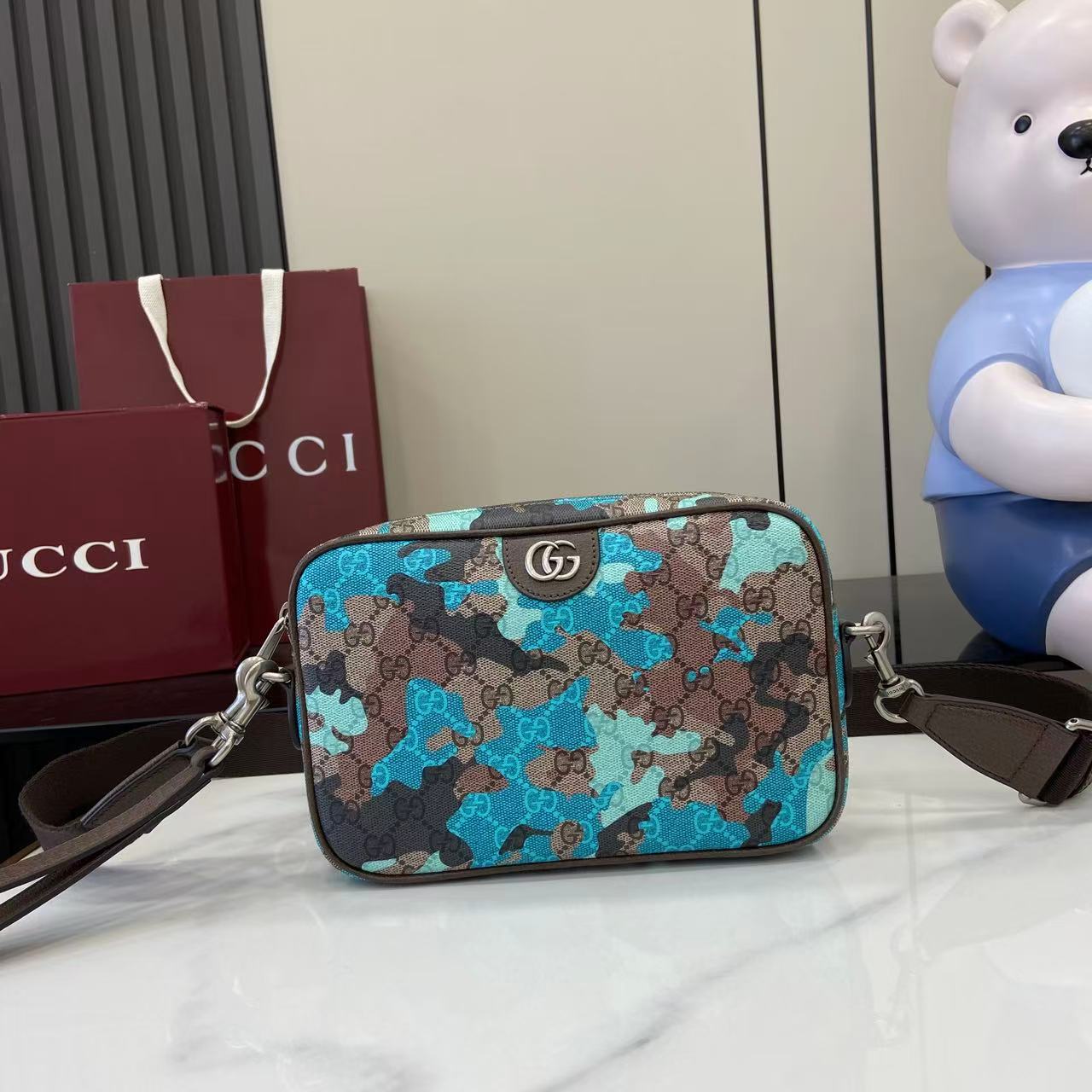 Gucci Small GG Crossbody Bag  - DesignerGu