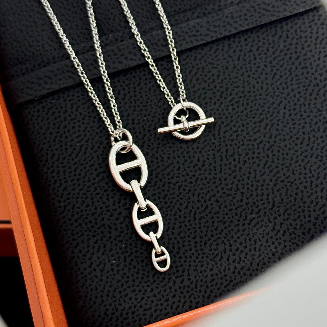 Hermès Pre-Owned 2010s Chaîne d'Ancre Necklace - DesignerGu