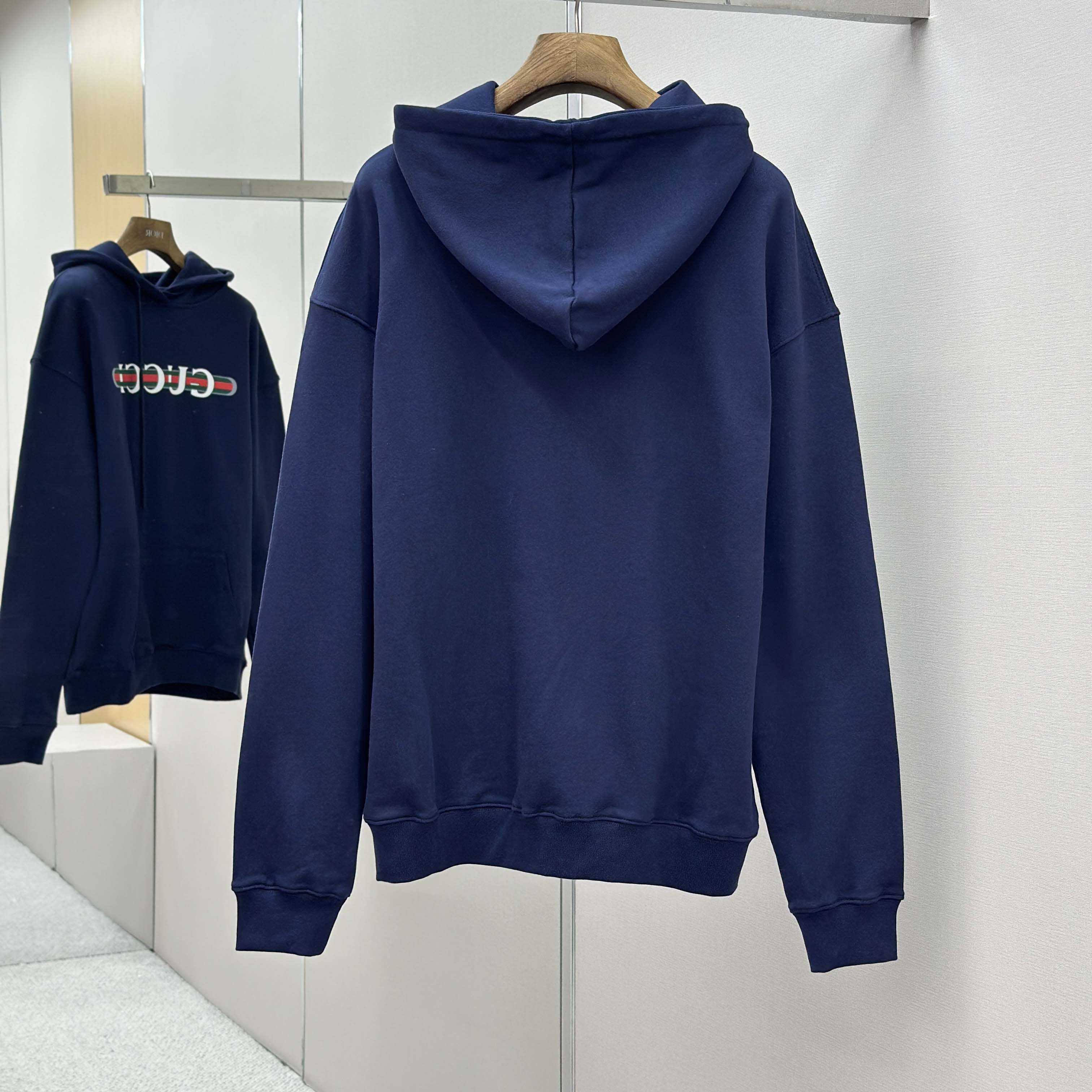 Gucci Printed Cotton Jersey Hooded Sweatshirt - DesignerGu