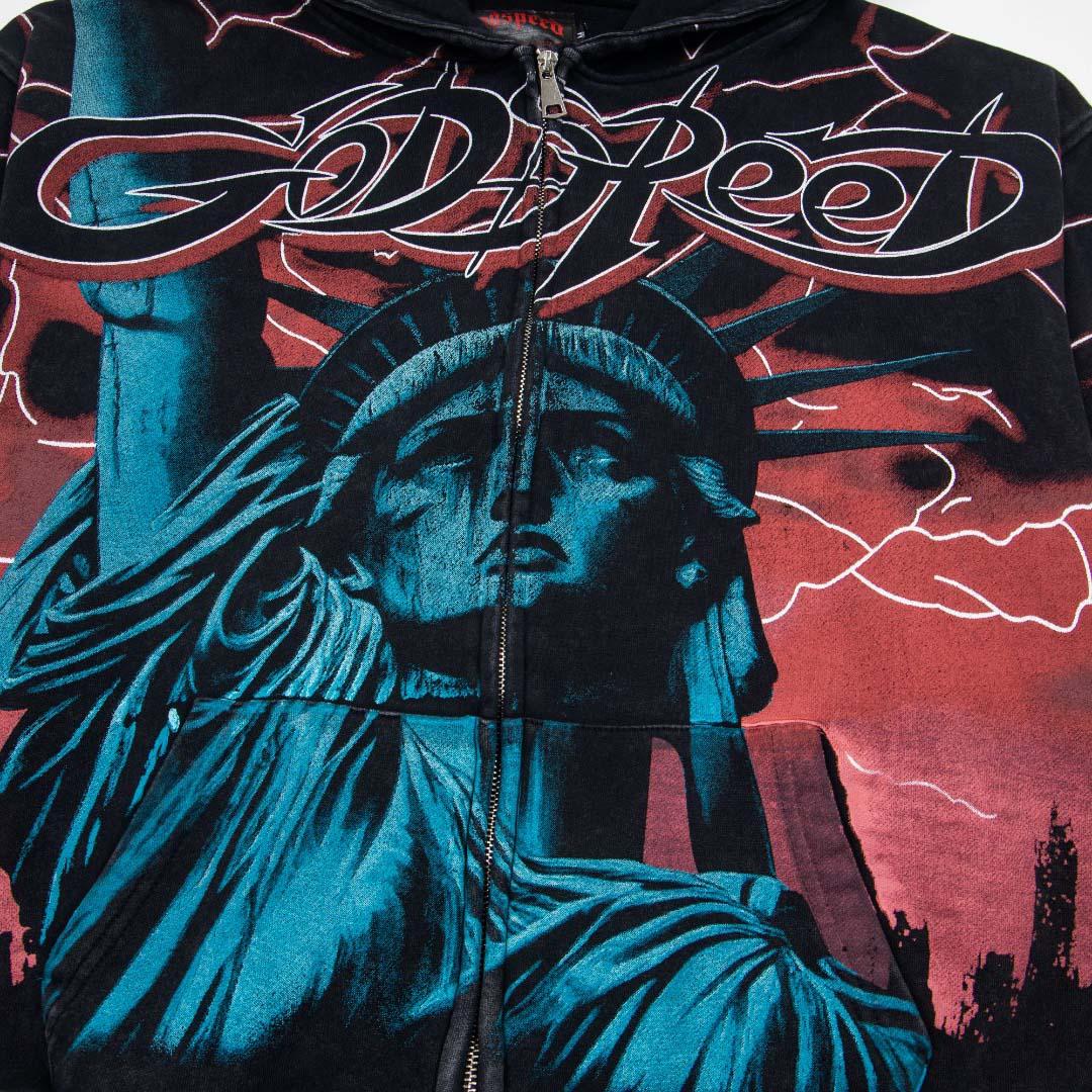 Godspeed Voltage Zip Hoodie - DesignerGu