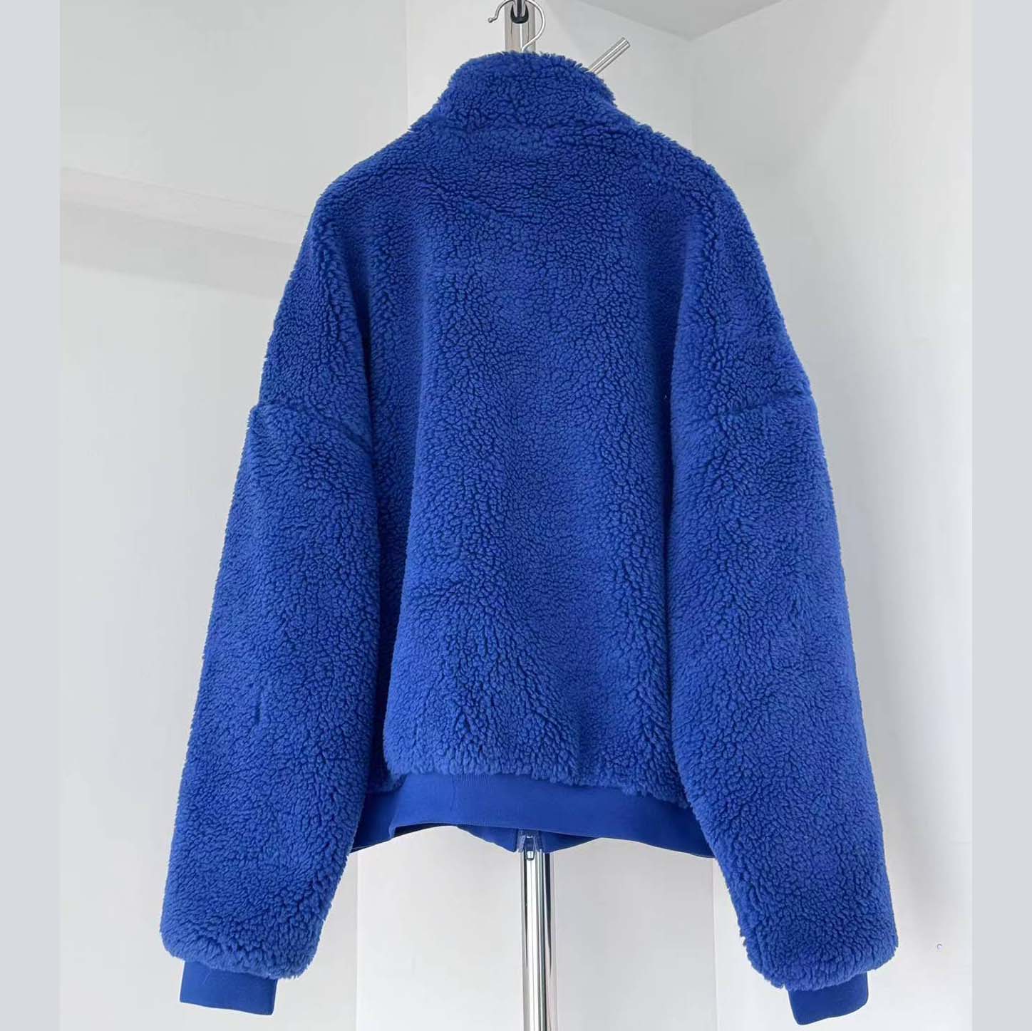 Balenciaga 3B Sports Icon Ski Zip-Up Jacket In Light Marine Blue - DesignerGu