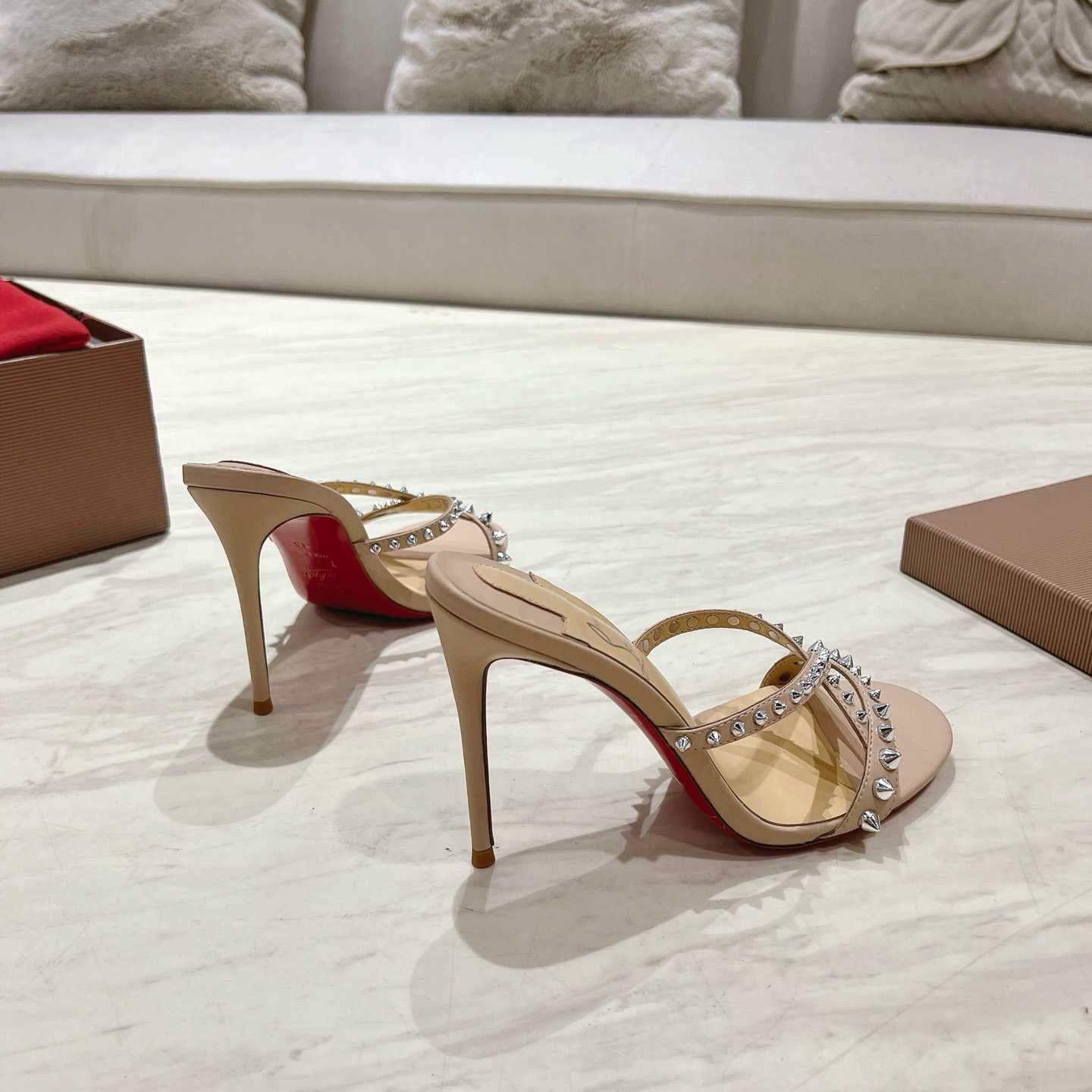 Christian Louboutin Tatoosh Spikes sandal  10cm - DesignerGu