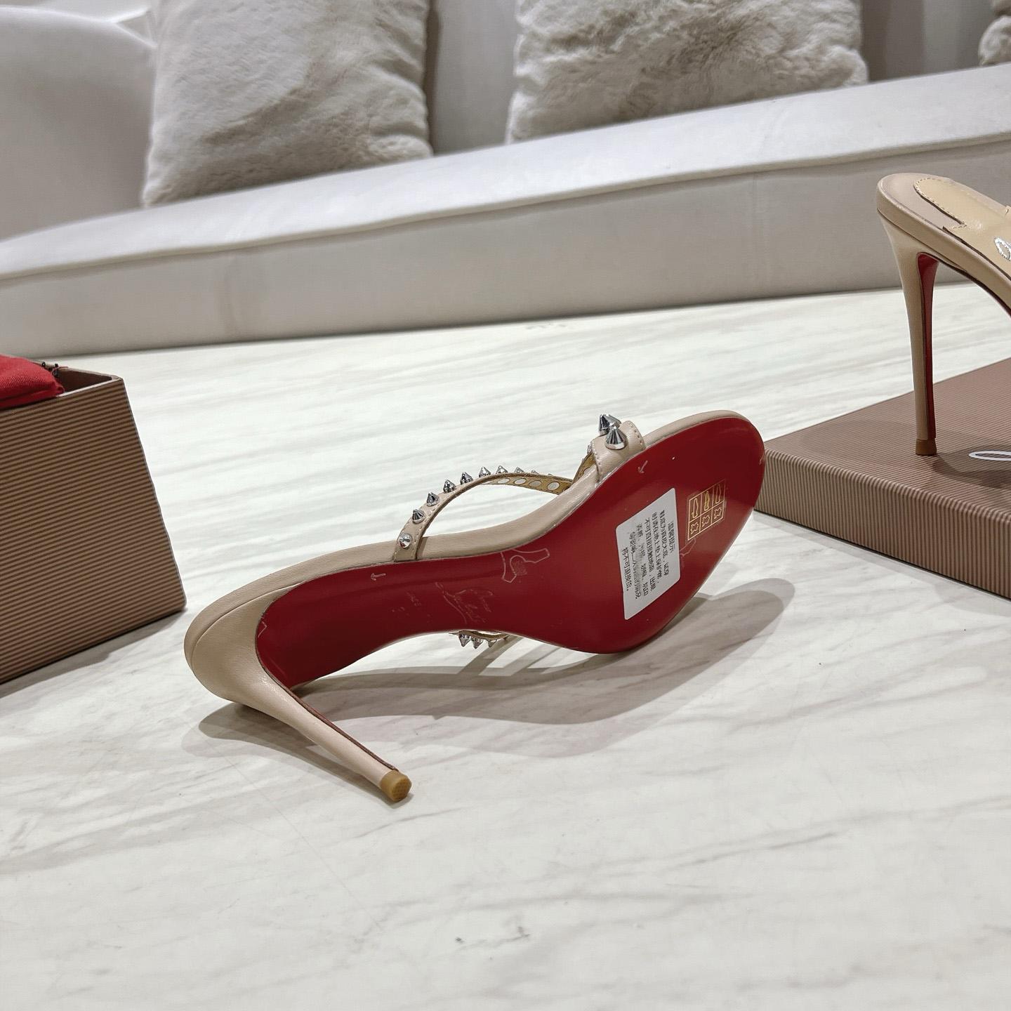 Christian Louboutin Tatoosh Spikes sandal  10cm - DesignerGu