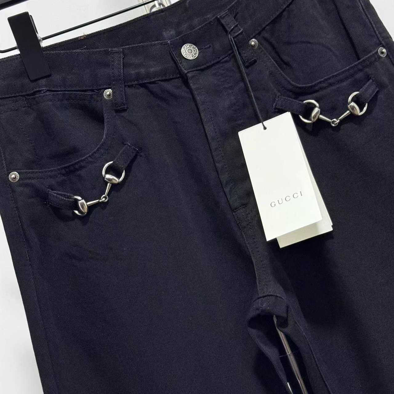 Gucci Wide-leg Denim Jeans - DesignerGu