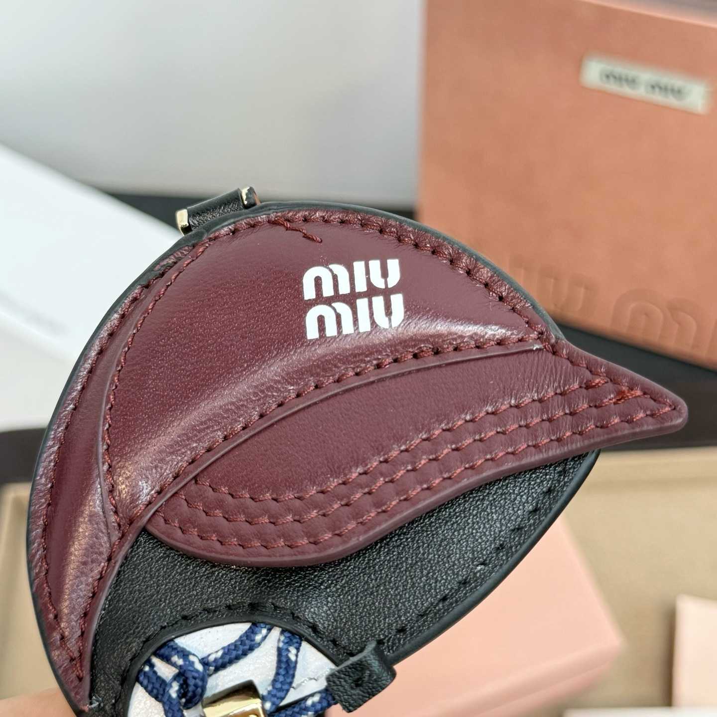 Miu Miu Leather Key Ring Trick - DesignerGu