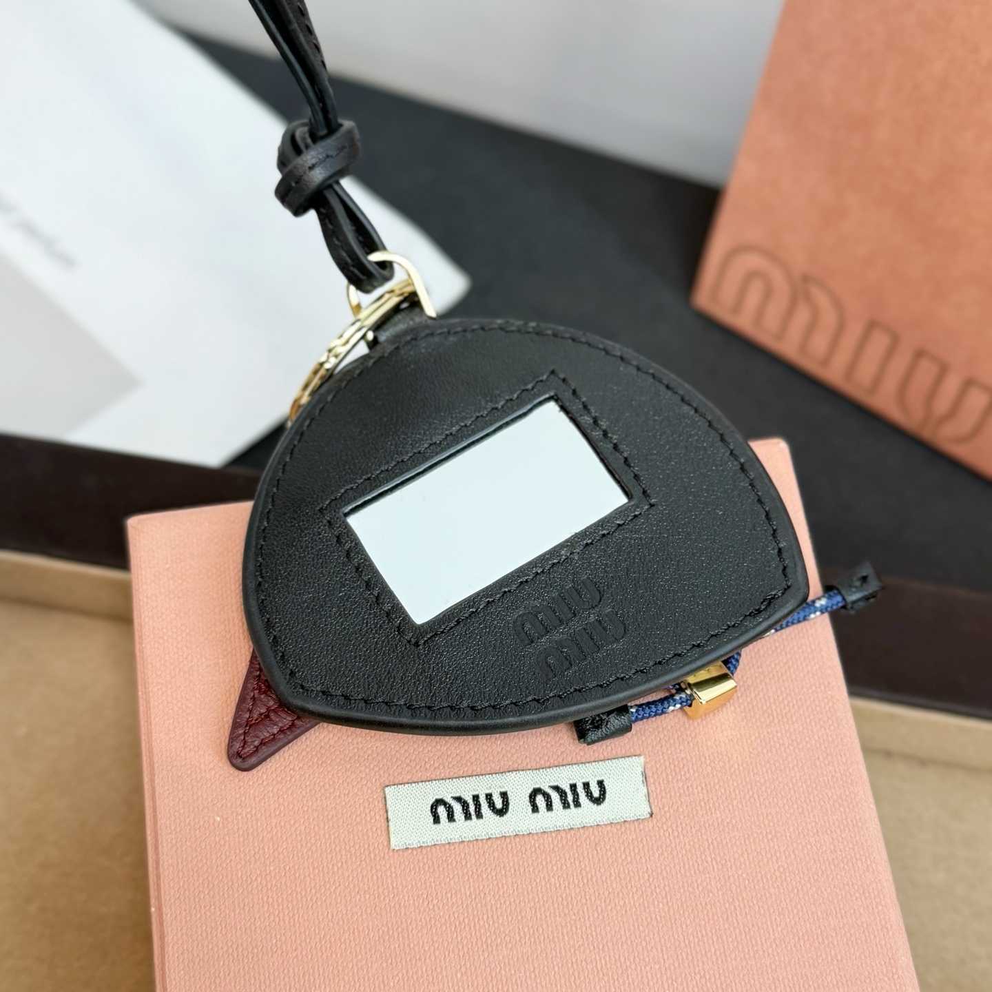 Miu Miu Leather Key Ring Trick - DesignerGu