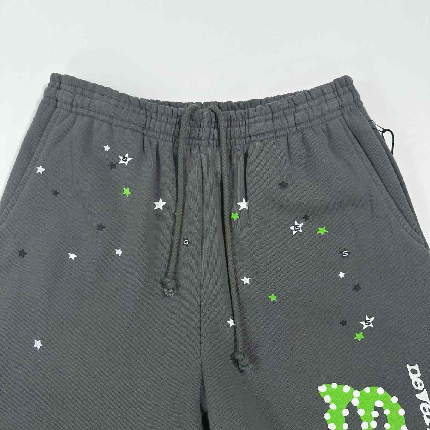 Sp5der Punk V2 Sweatpant Slate Grey - DesignerGu