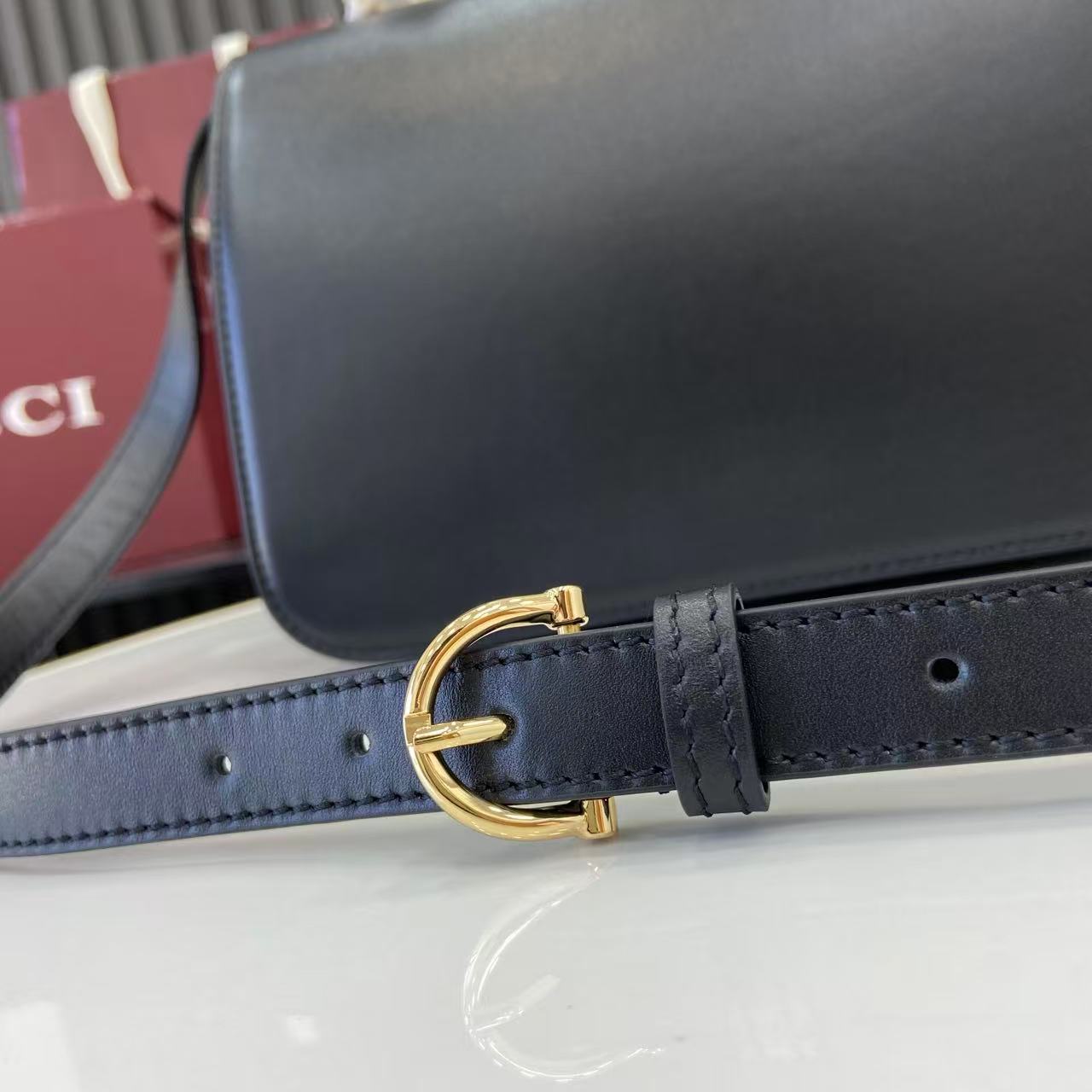 Gucci Siena Medium Top Handle Bag - DesignerGu