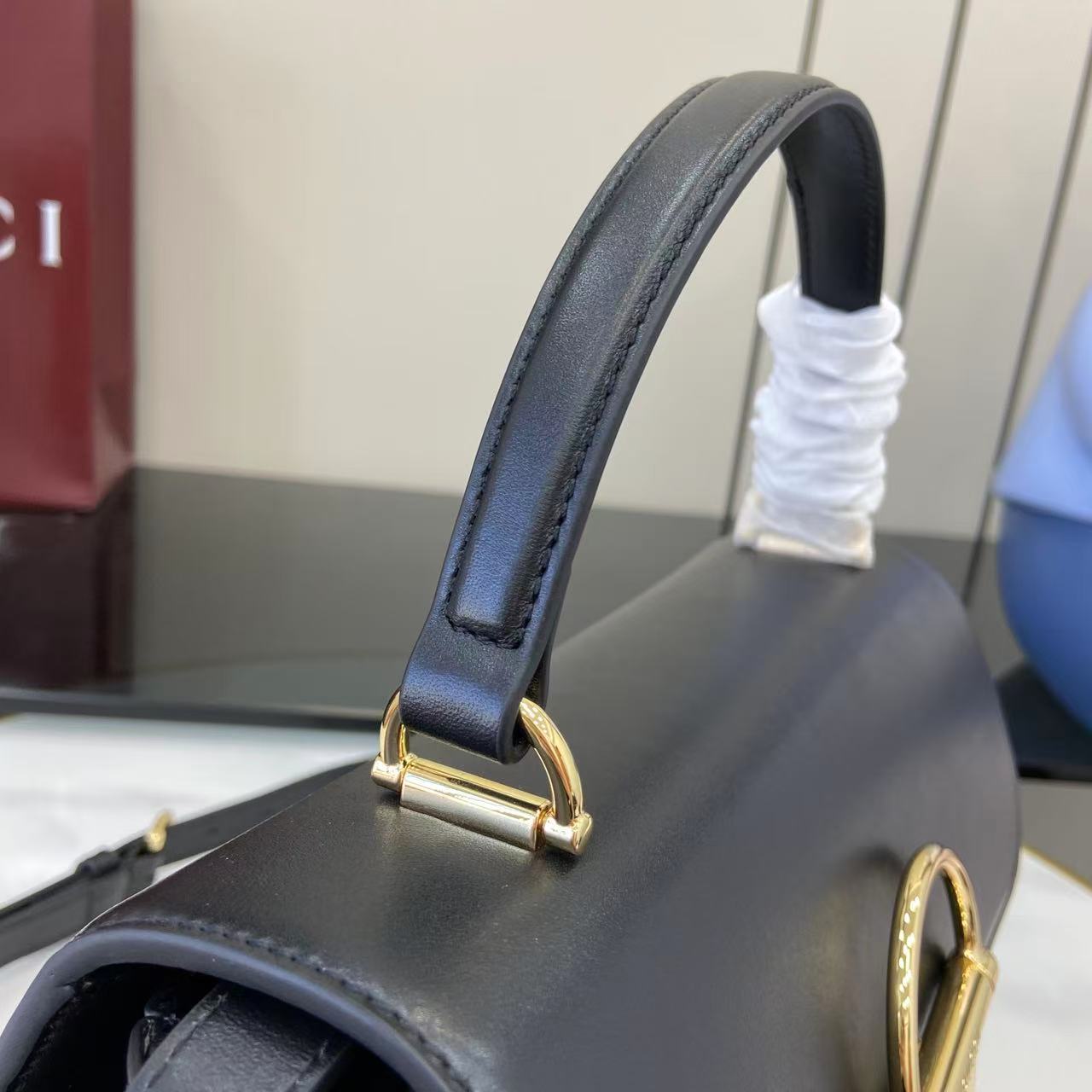 Gucci Siena Medium Top Handle Bag - DesignerGu