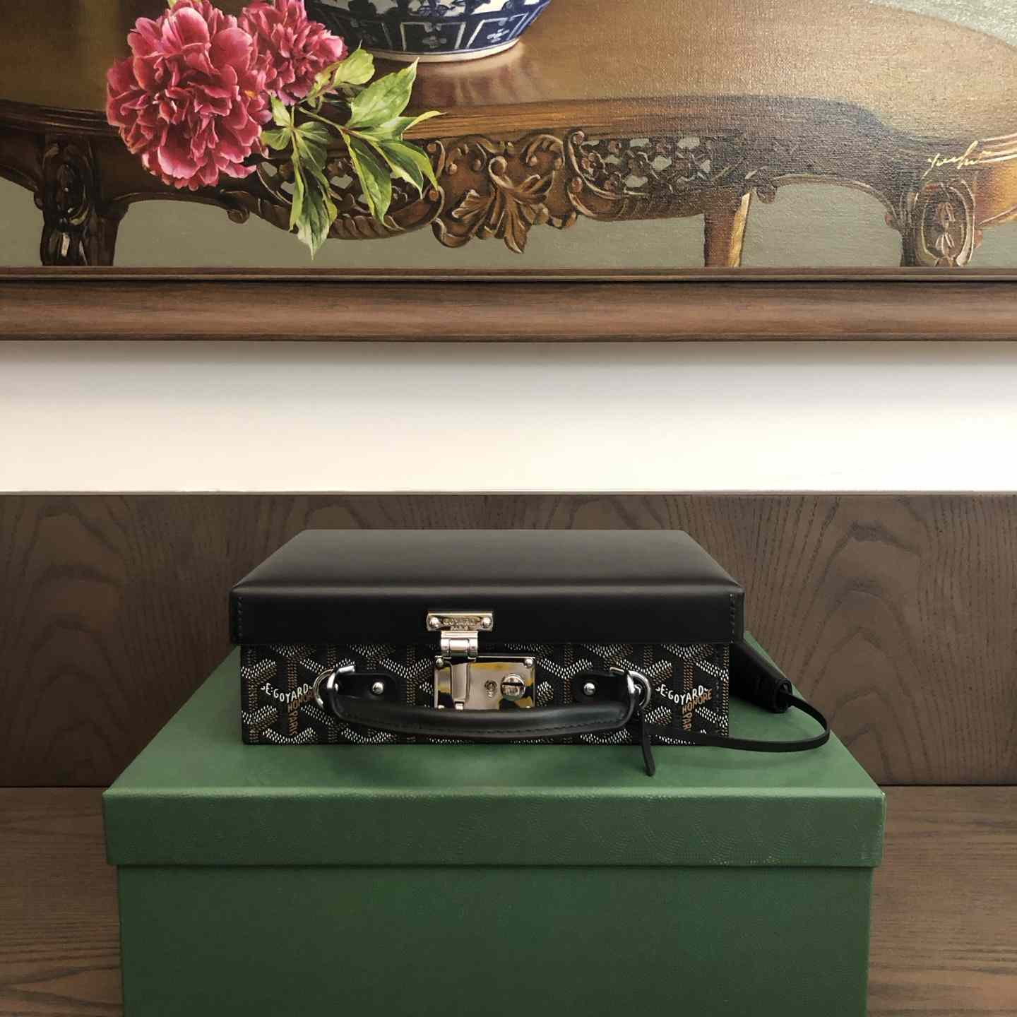 Goyard Goyardine Grand Hotel Trunk Bag    - DesignerGu