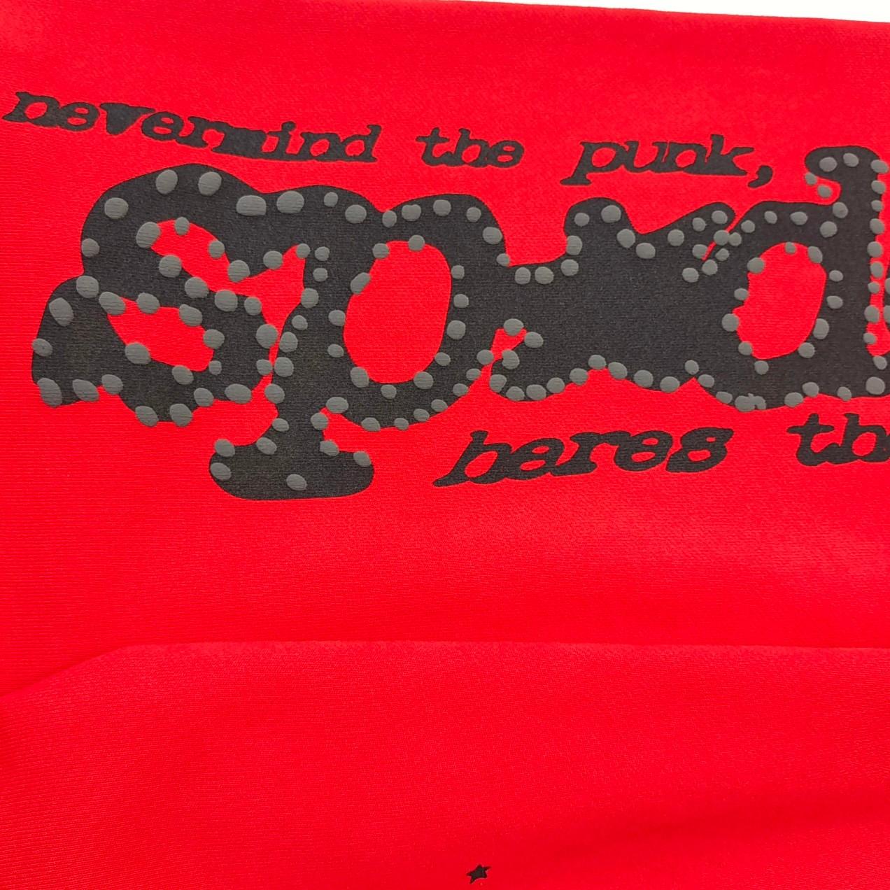 Sp5der P*NK V2 Sweatpant 'Red'  - DesignerGu