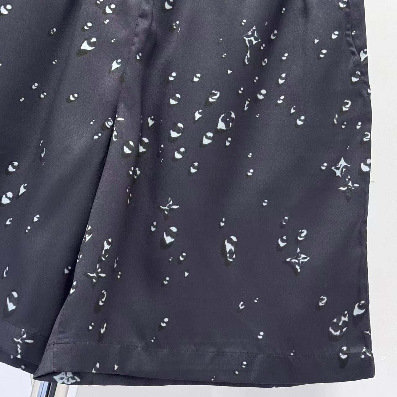 Louis Vuitton Monogram Silk Shorts  - DesignerGu