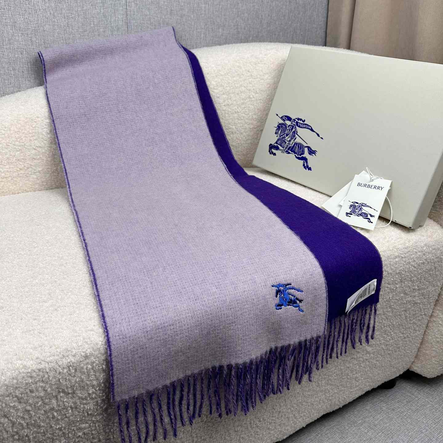 Burberry Reversible Cashmere Scarf - DesignerGu