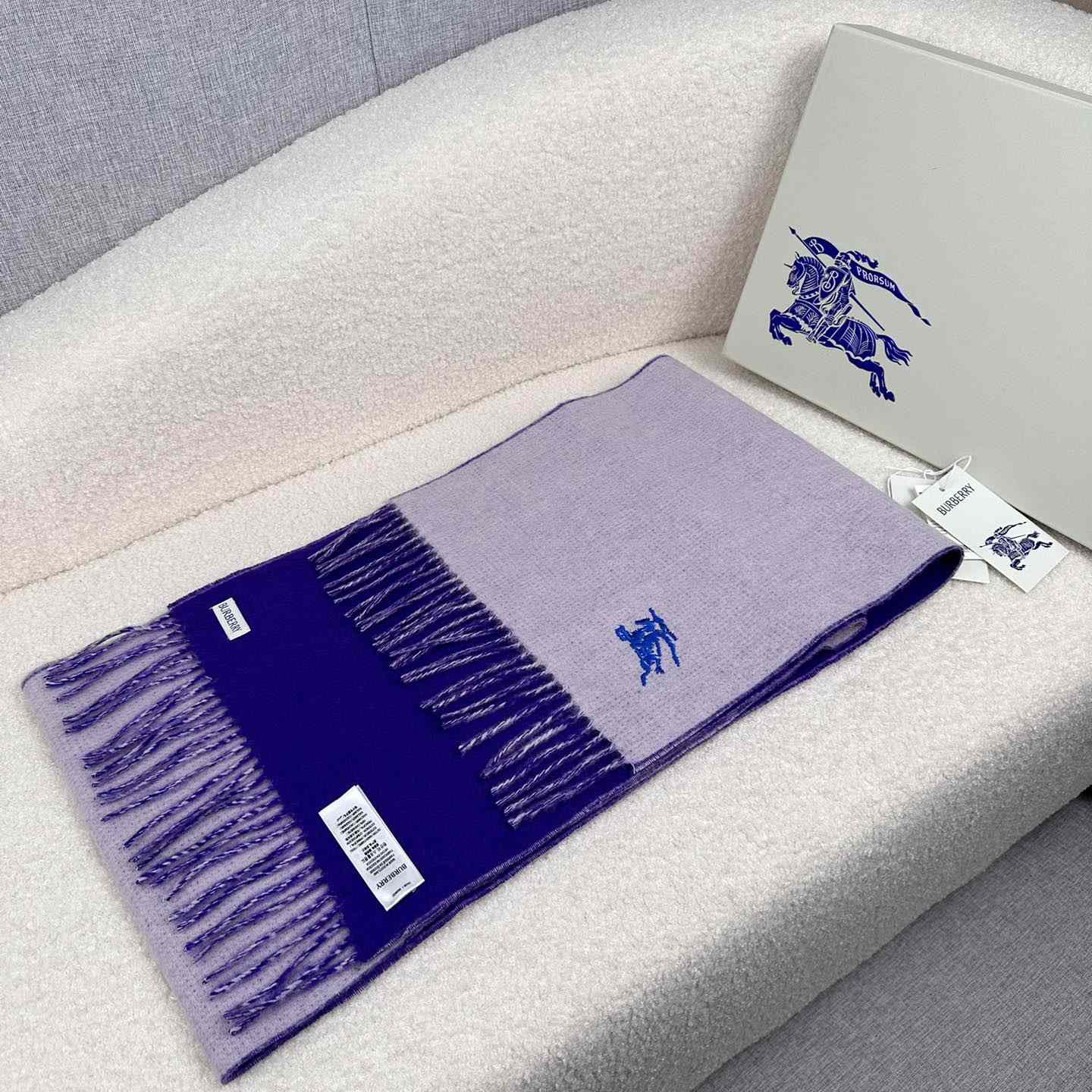 Burberry Reversible Cashmere Scarf - DesignerGu