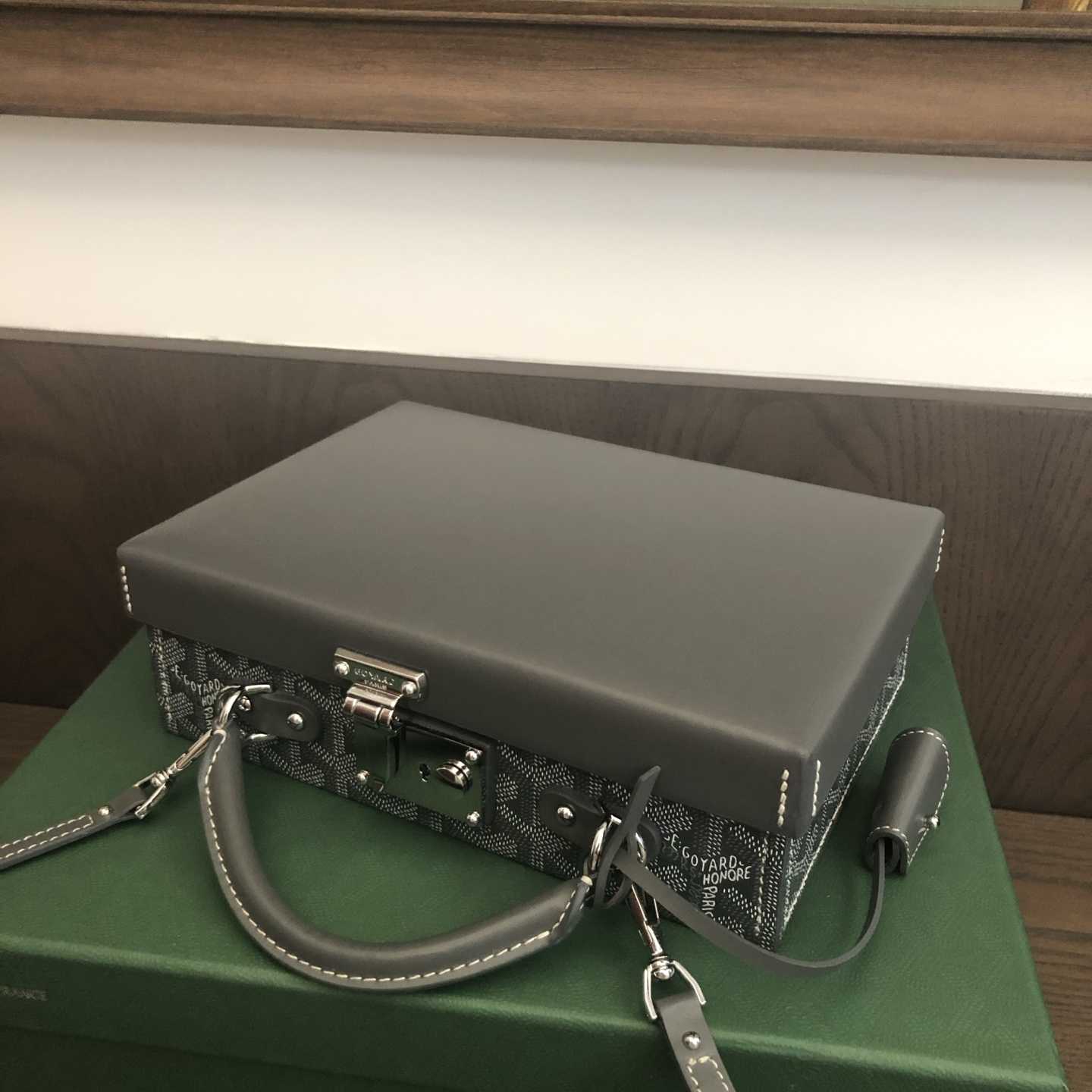 Goyard Goyardine Grand Hotel Trunk Bag    - DesignerGu